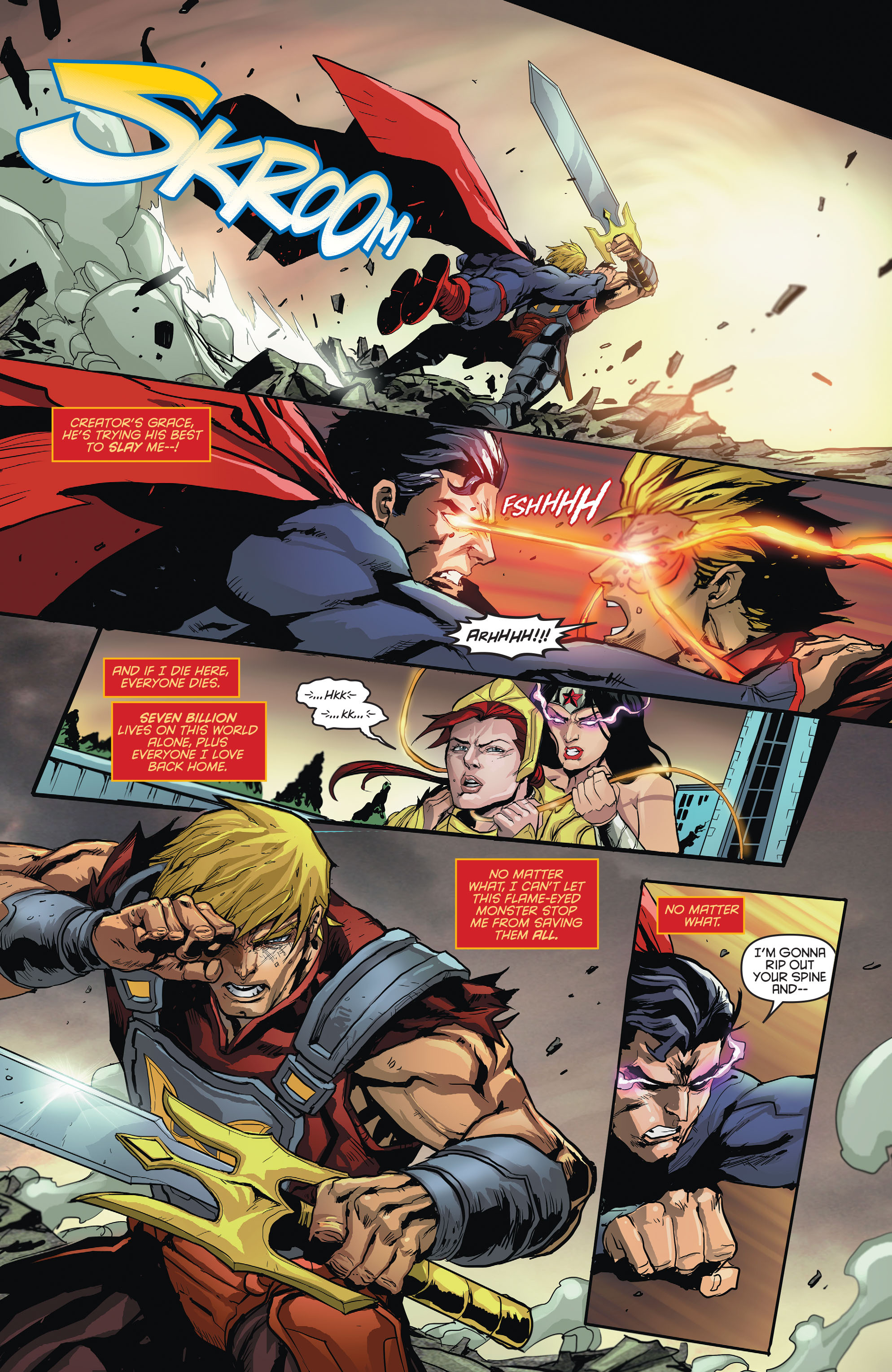 Read online DC Universe vs. The Masters of the Universe comic -  Issue #2 - 18