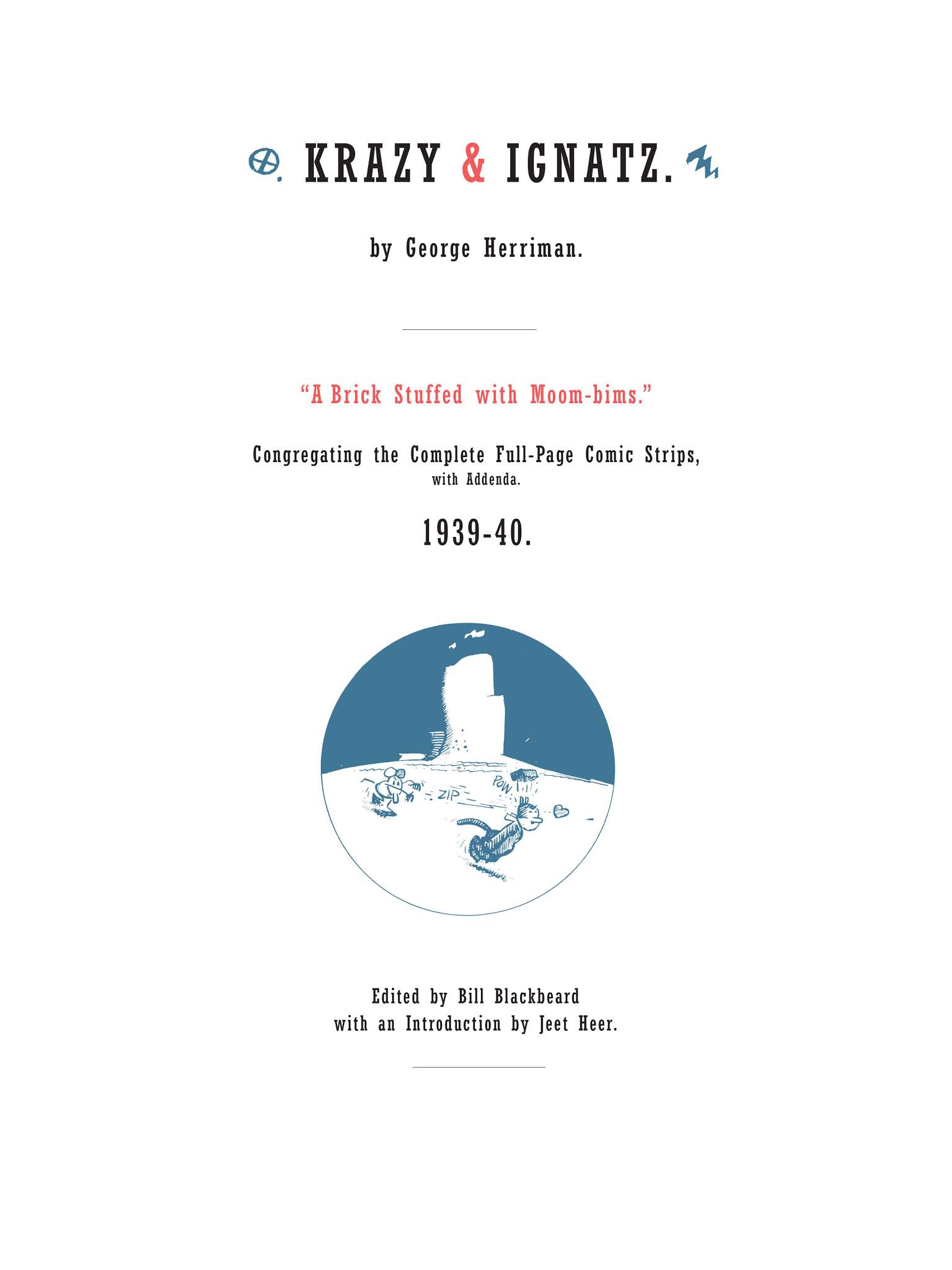 Read online Krazy & Ignatz comic -  Issue # TPB 11 - 4