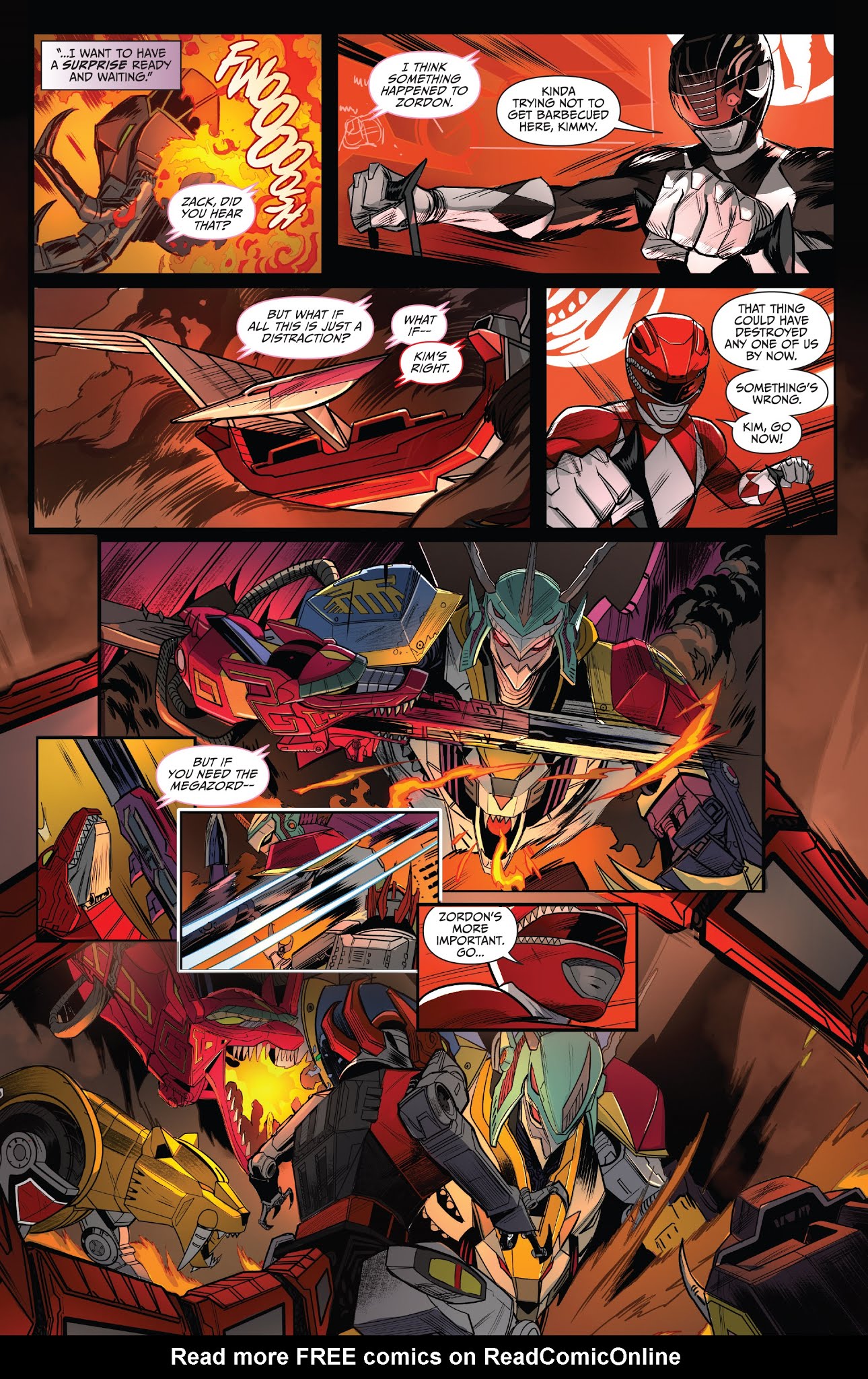 Read online Saban's Go Go Power Rangers comic -  Issue #10 - 20
