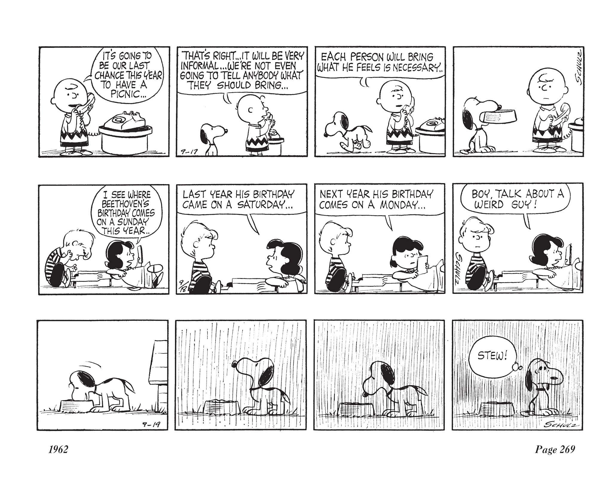 Read online The Complete Peanuts comic -  Issue # TPB 6 - 284