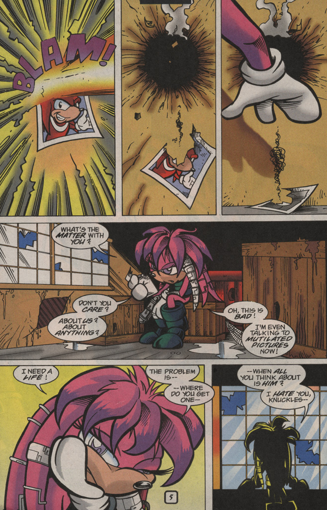 Read online Knuckles the Echidna comic -  Issue #26 - 8