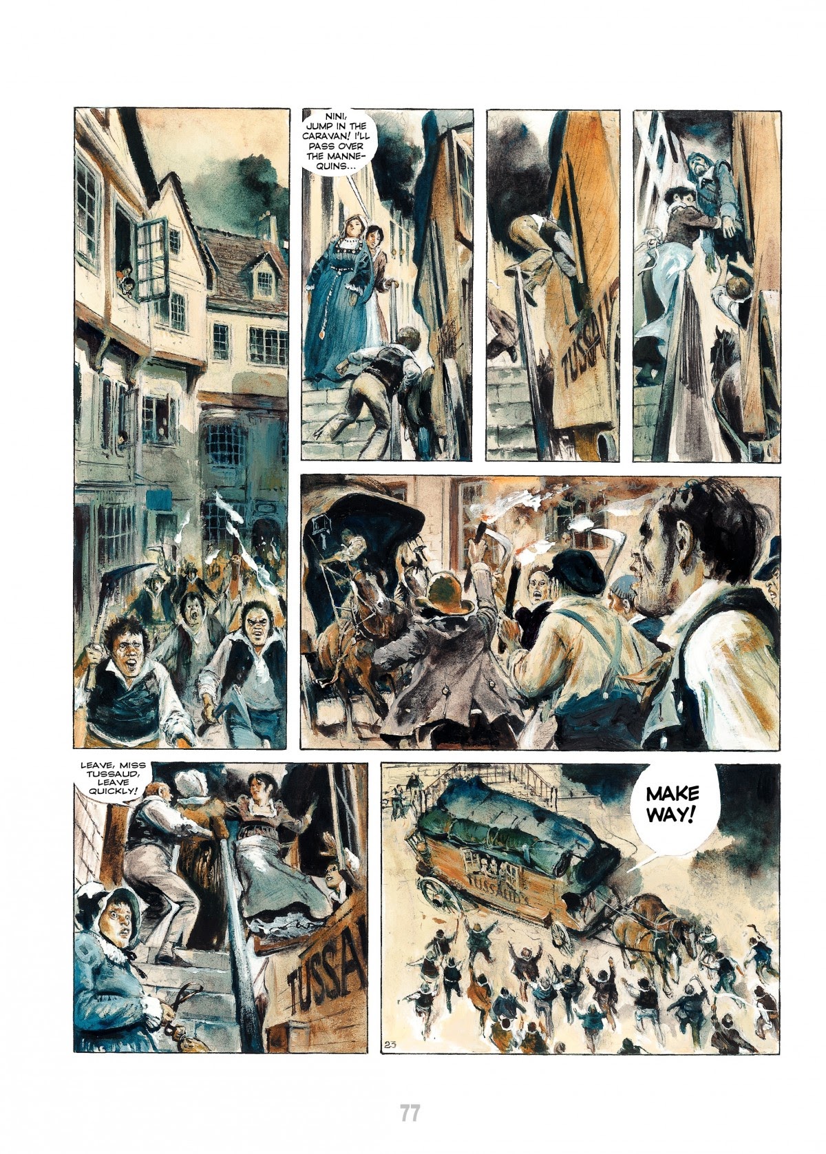 Read online The Fascinating Madame Tussaud comic -  Issue # TPB - 79