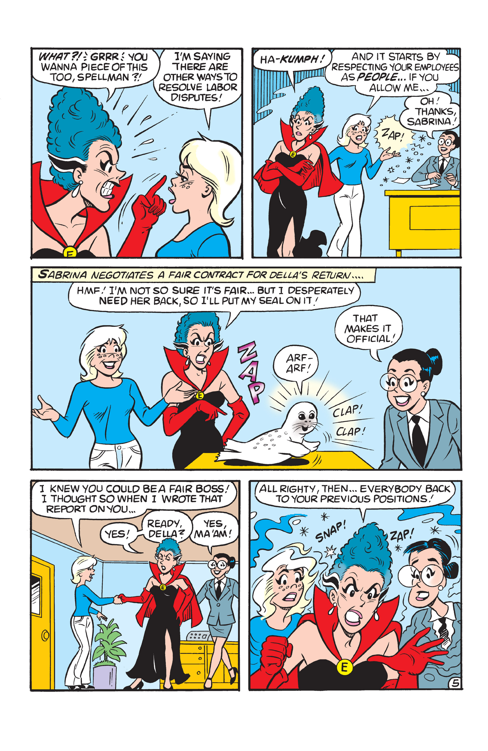 Read online Sabrina the Teenage Witch (1997) comic -  Issue #32 - 17