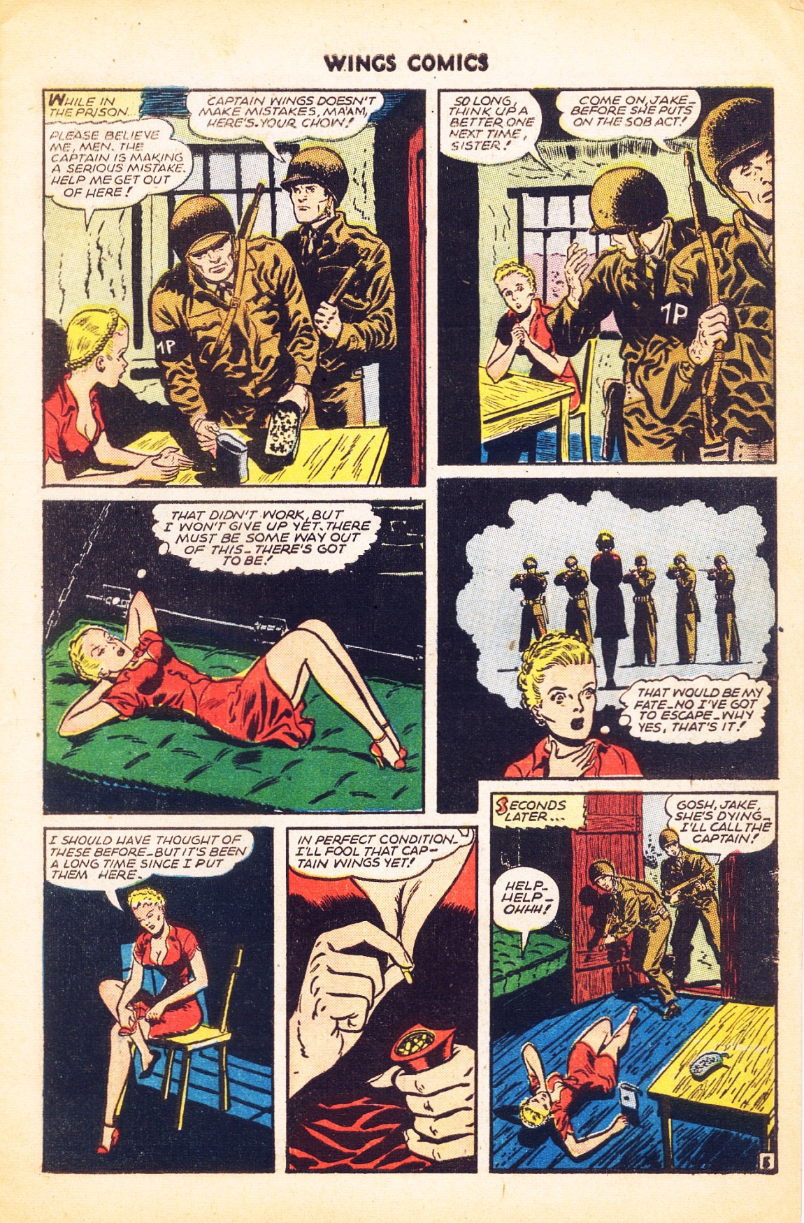 Read online Wings Comics comic -  Issue #62 - 7