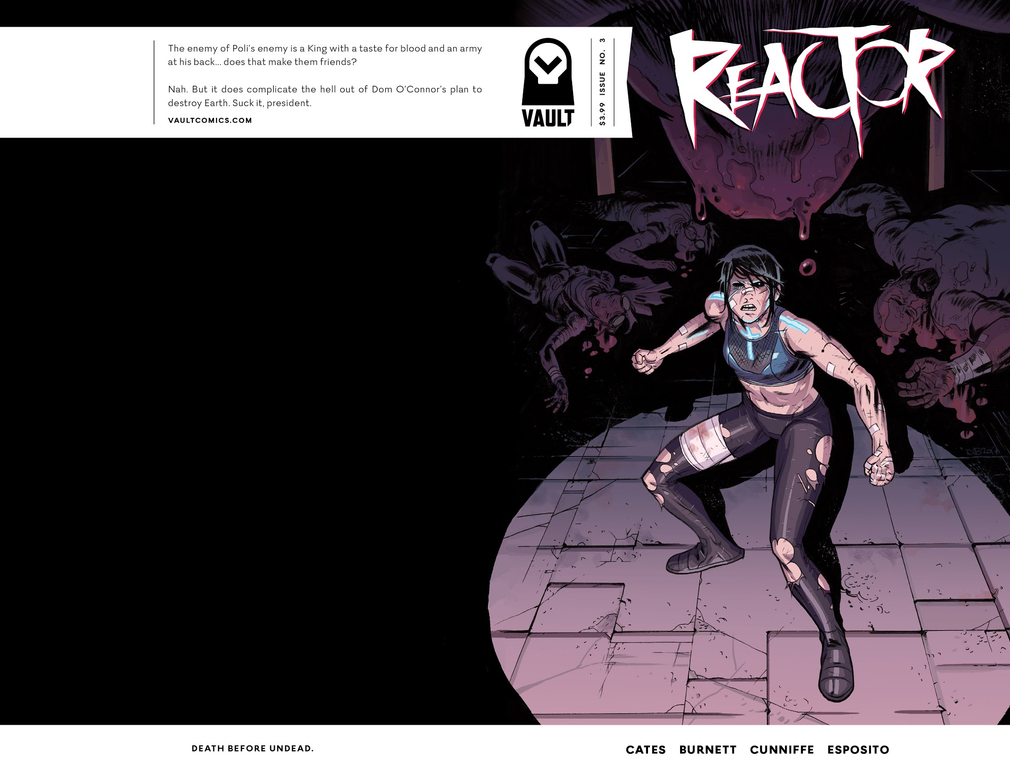 Read online Reactor comic -  Issue #3 - 1
