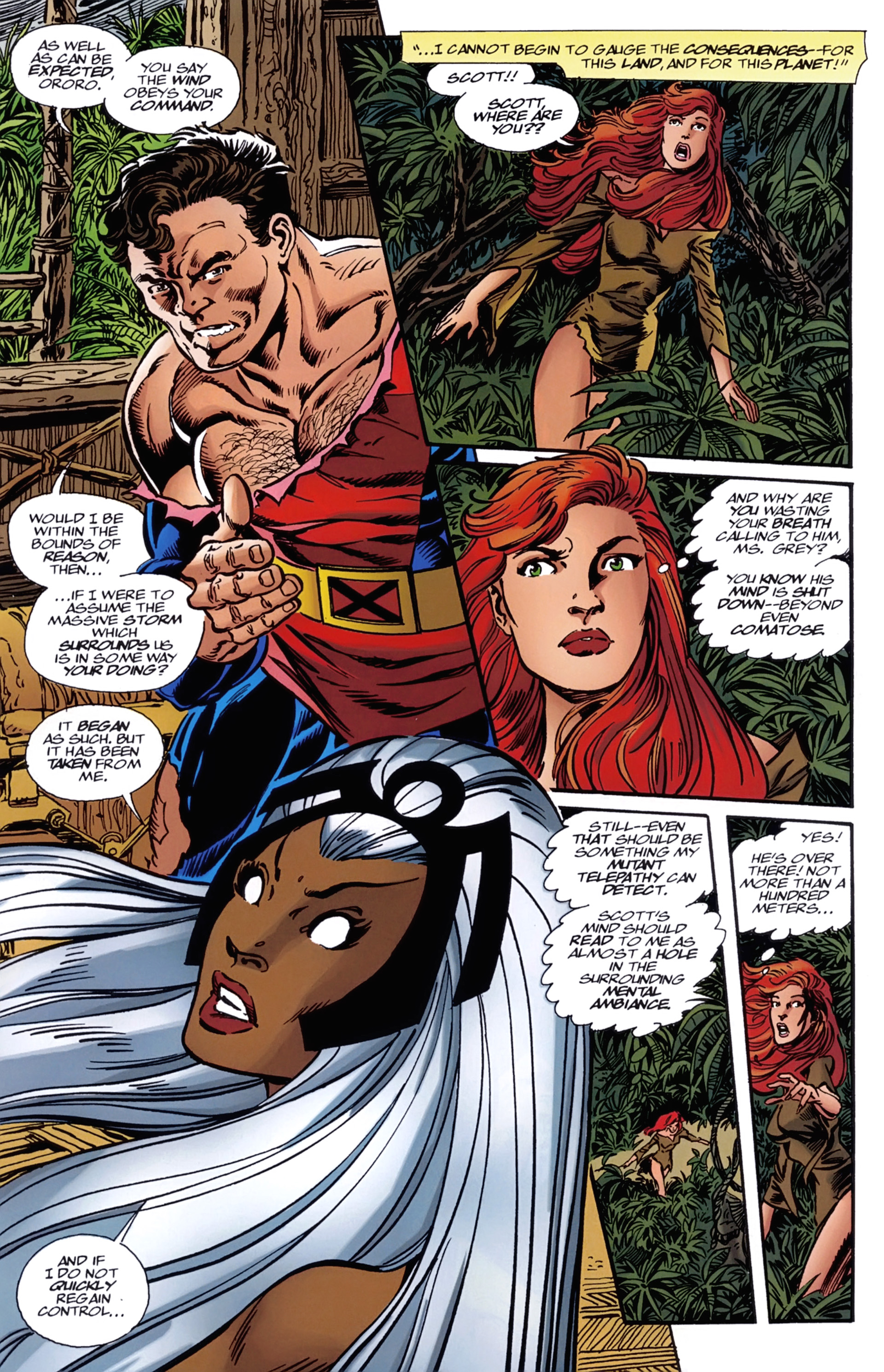 Read online X-Men: Hidden Years comic -  Issue #6 - 9