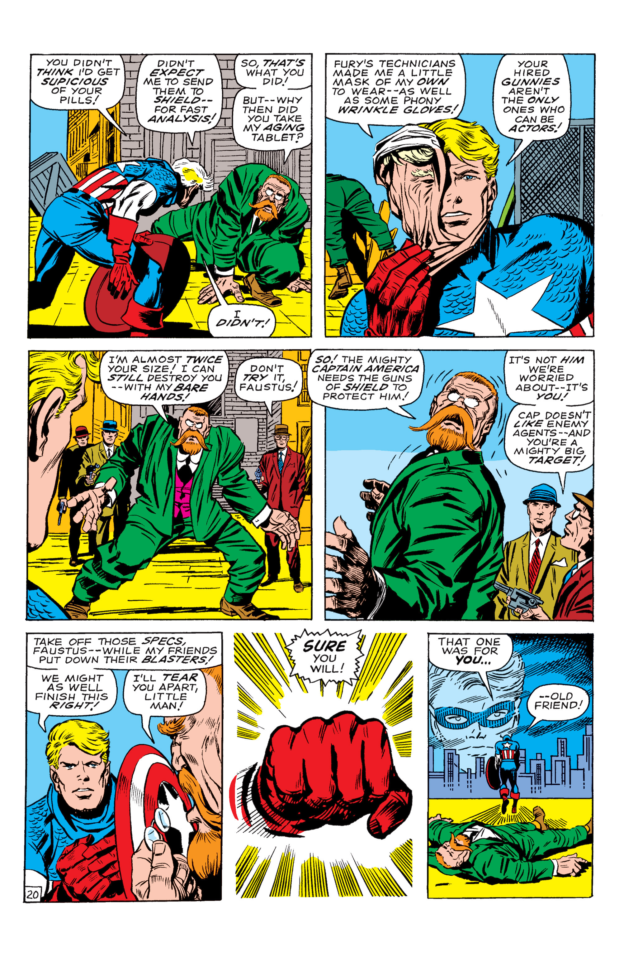 Read online Marvel Masterworks: Captain America comic -  Issue # TPB 3 (Part 2) - 51