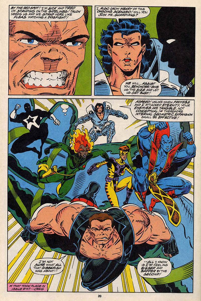 Guardians of the Galaxy (1990) issue 50 - Page 17