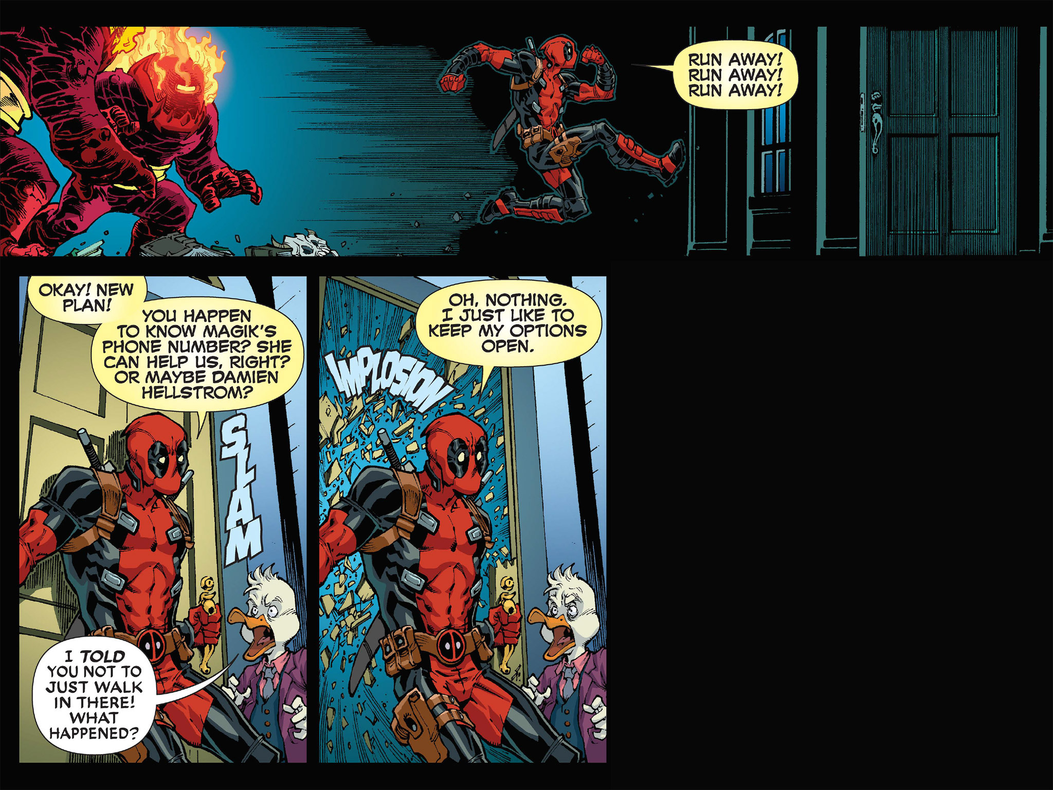 Read online Deadpool: Too Soon? Infinite Comic comic -  Issue #5 - 38