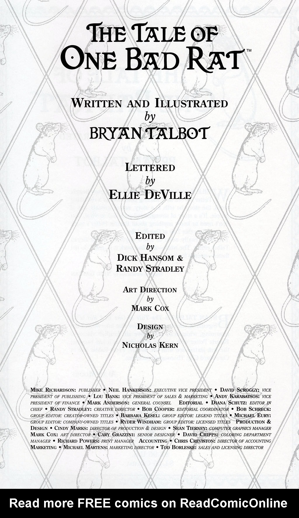 Read online The Tale of One Bad Rat comic -  Issue #1 - 35