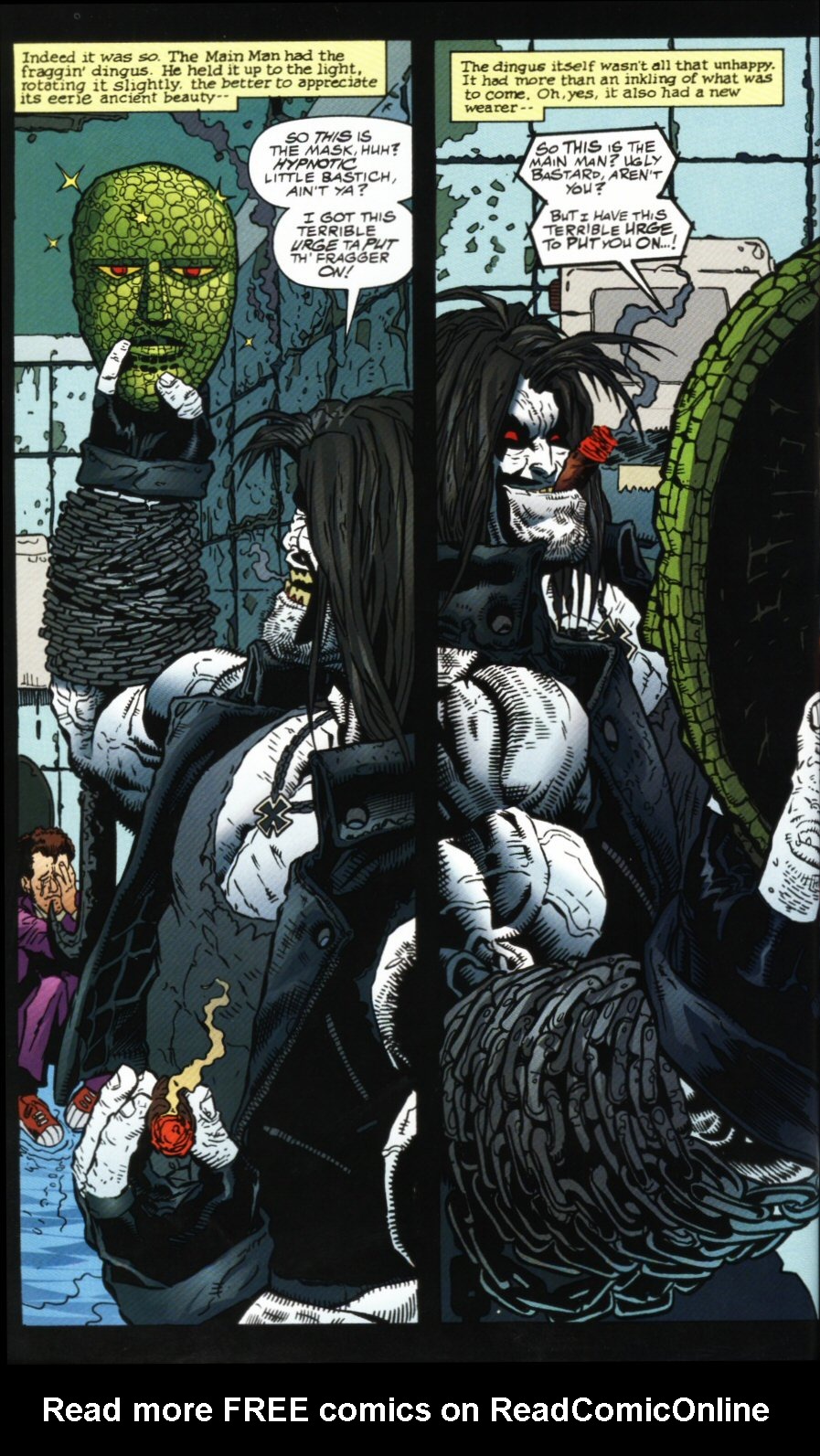 Read online Lobo/Mask comic -  Issue #2 - 21
