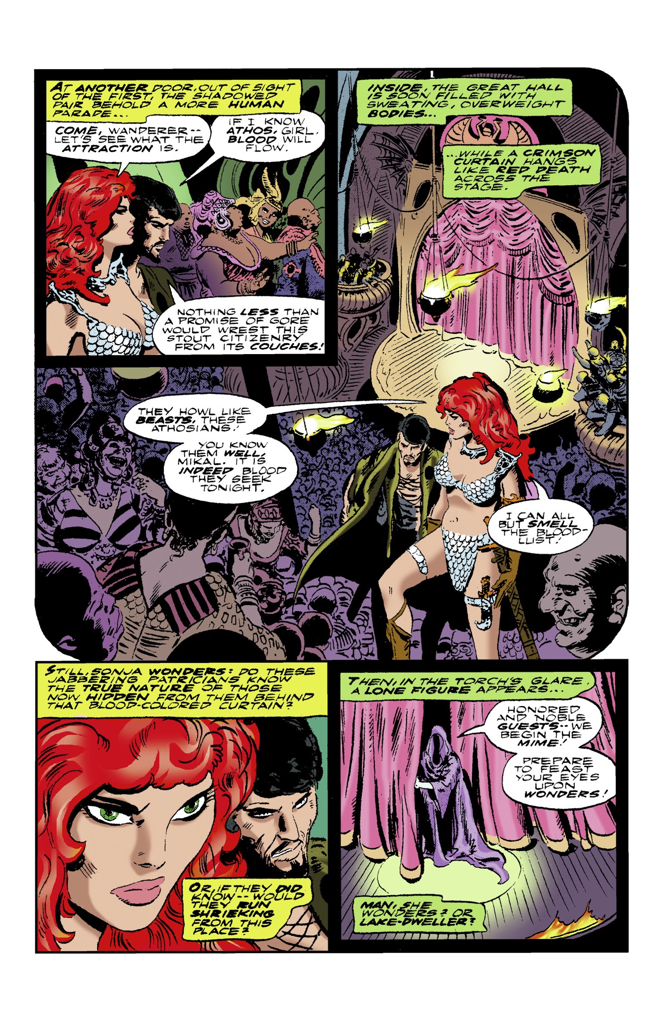 Read online The Adventures of Red Sonja comic -  Issue # TPB 2 - 62
