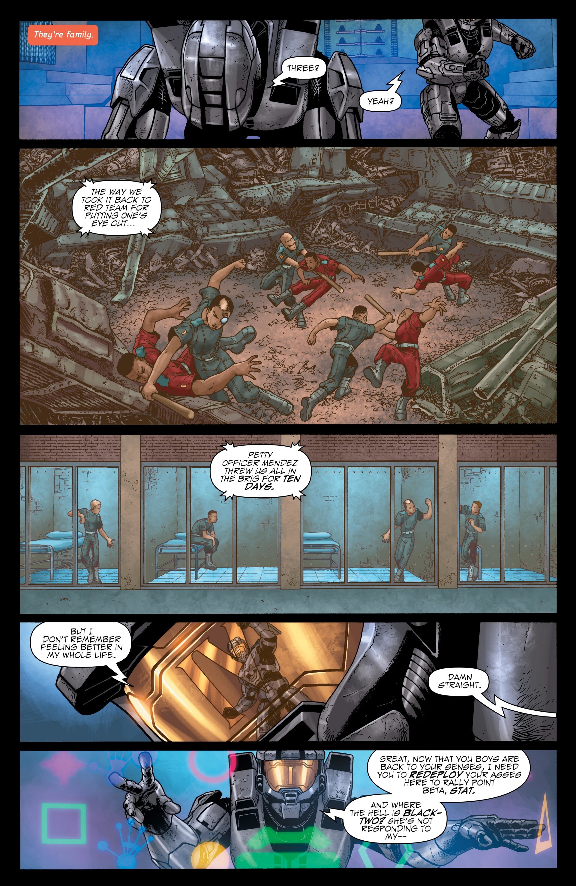 Read online Halo: Legacy Collection comic -  Issue # TPB (Part 4) - 32