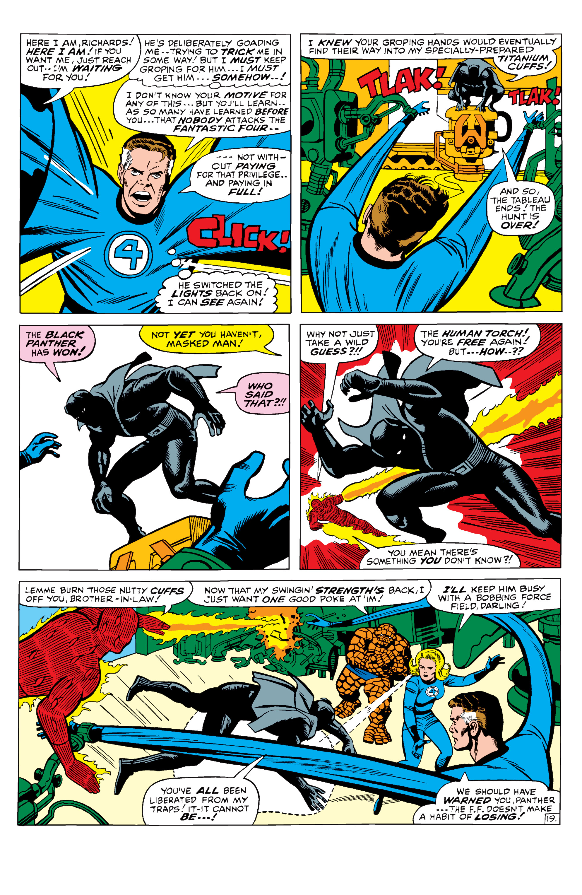 Read online Fantastic Four Epic Collection comic -  Issue # The Mystery of the Black Panther (Part 1) - 24