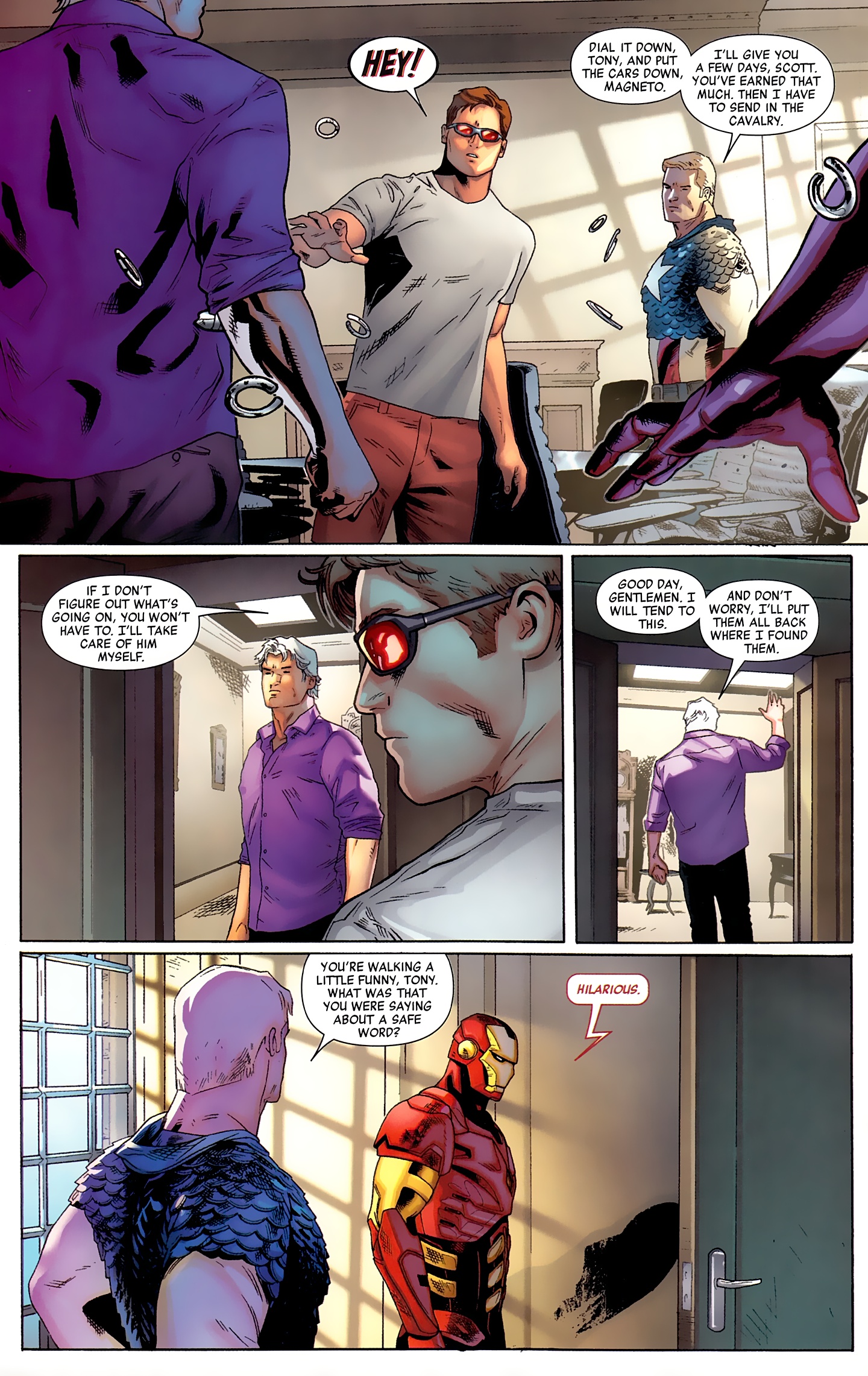 Read online Magneto: Not A Hero comic -  Issue #1 - 13