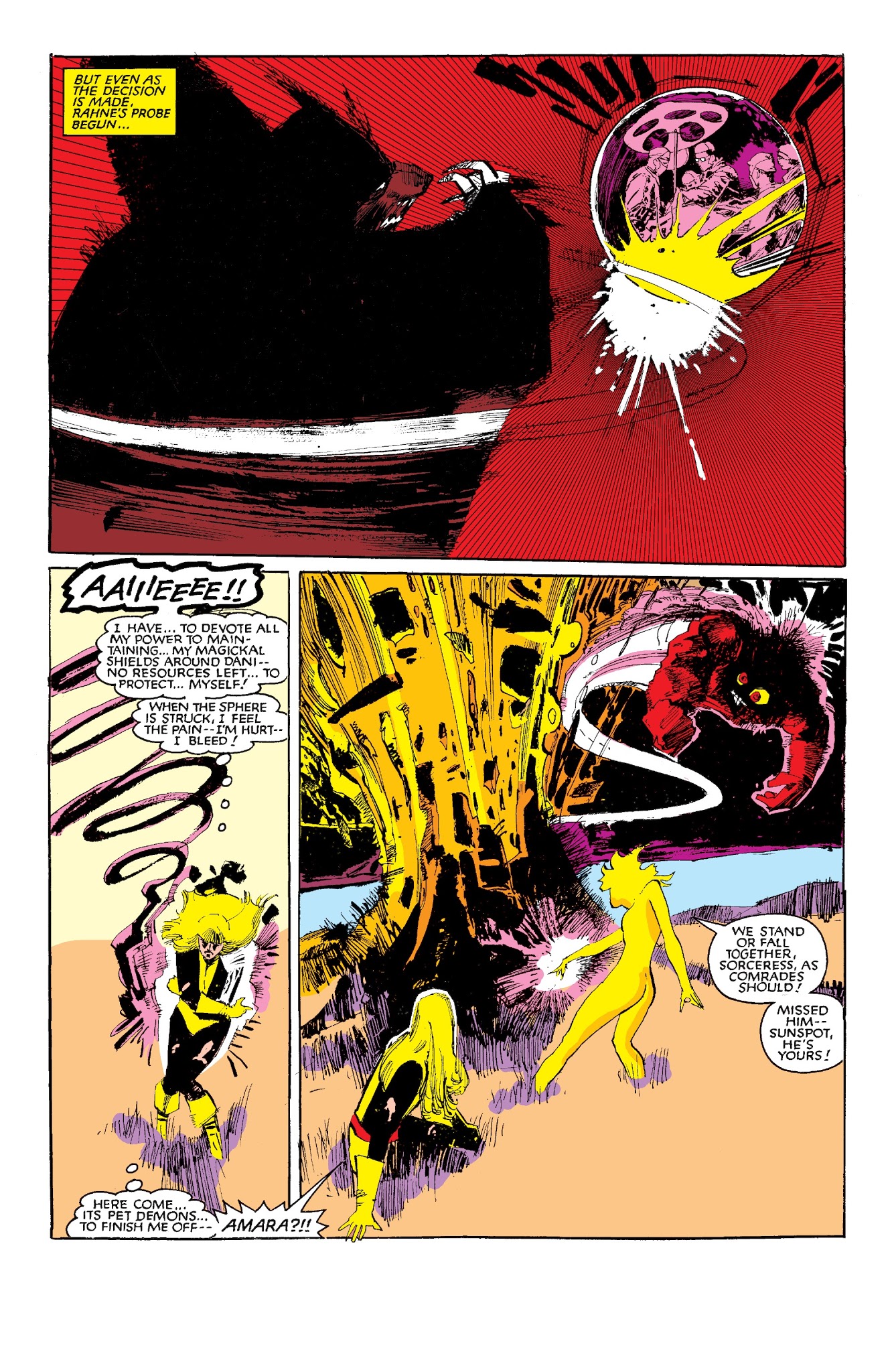 Read online The New Mutants: Demon Bear comic -  Issue # TPB - 72