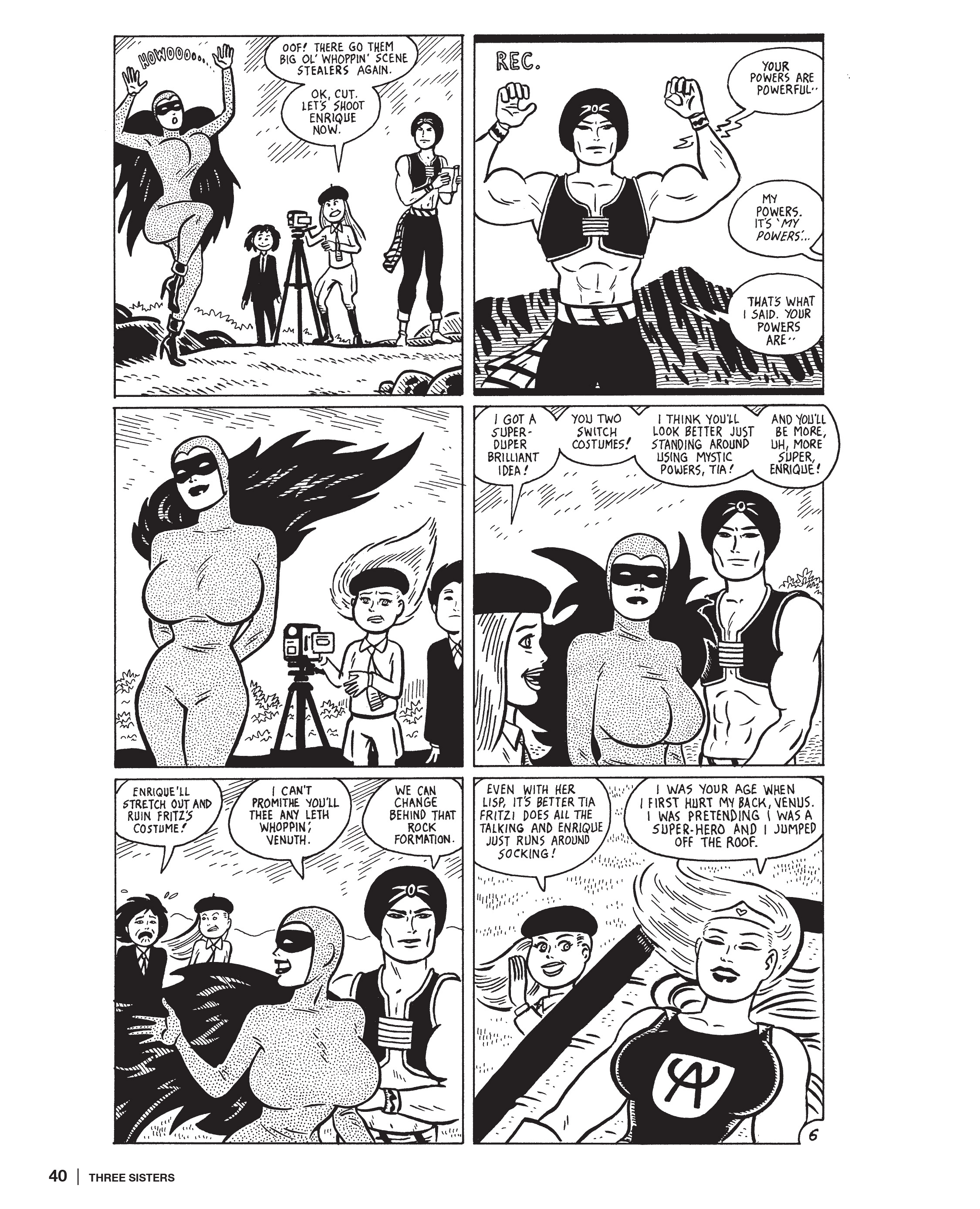 Read online Three Sisters: The Love and Rockets Library comic -  Issue # TPB (Part 1) - 40