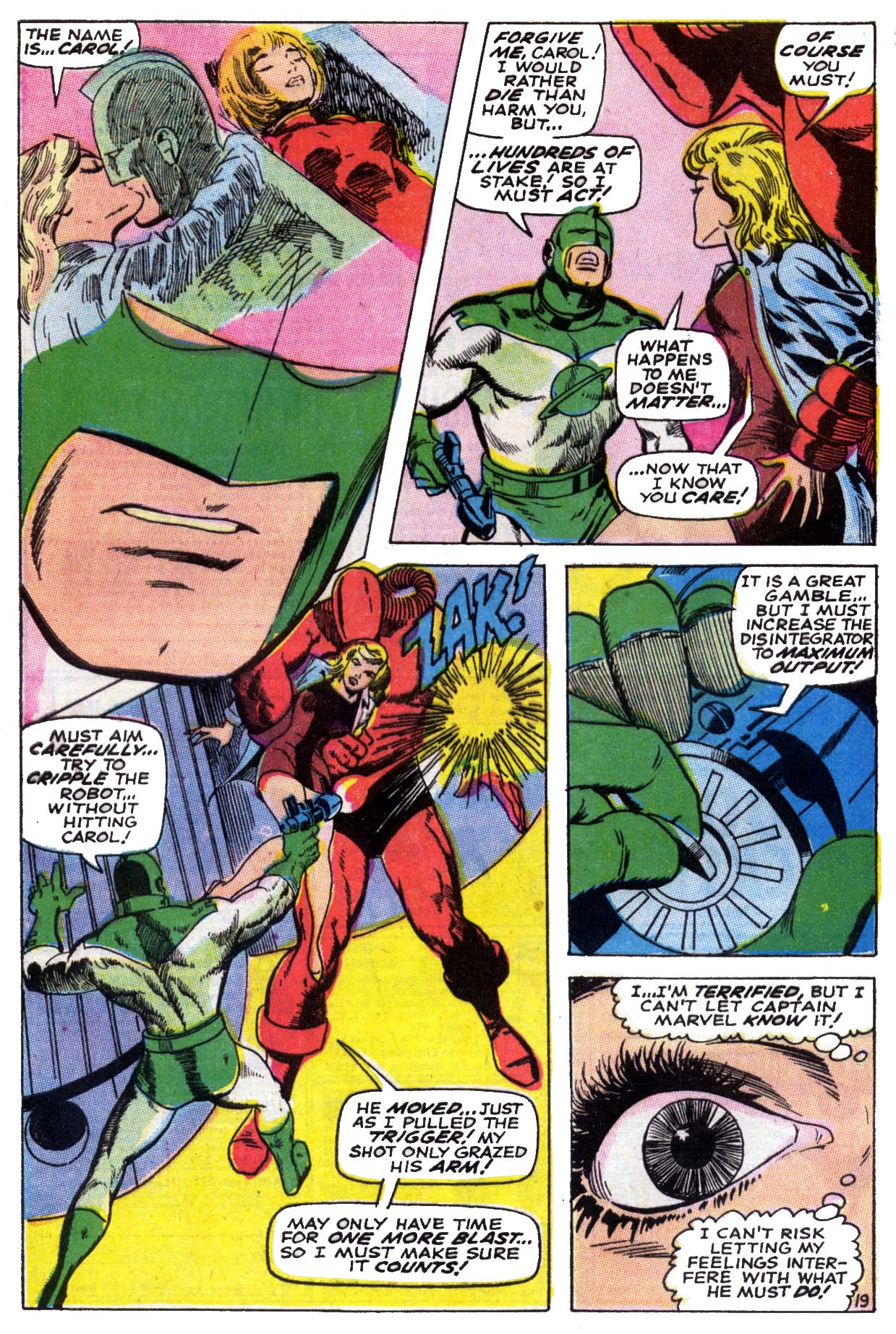 Read online Captain Marvel (1968) comic -  Issue #13 - 20