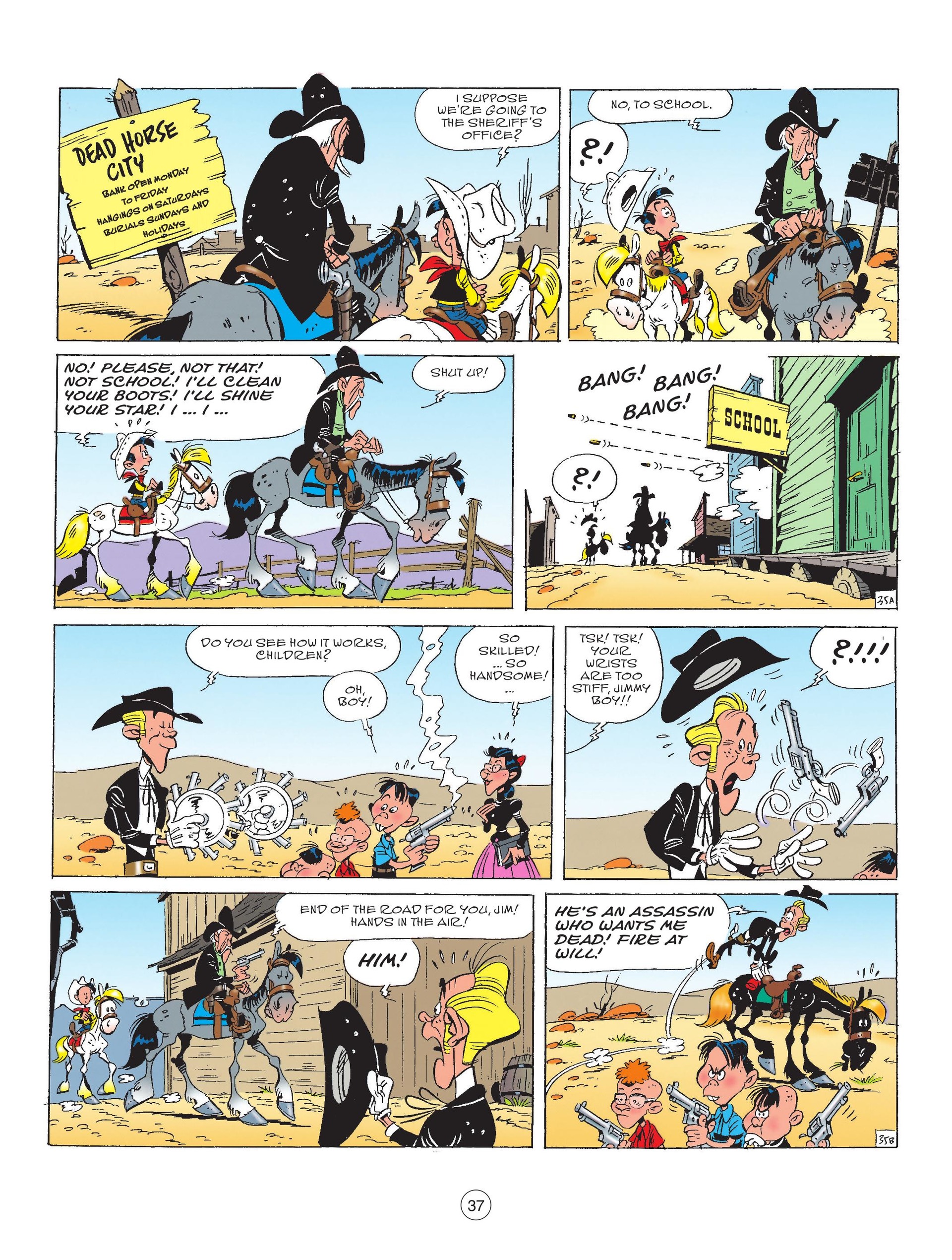 Read online A Lucky Luke Adventure comic -  Issue #76 - 39
