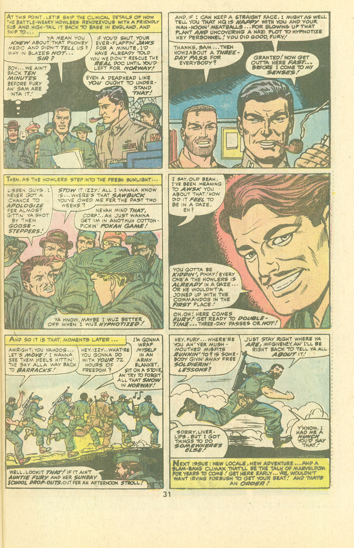 Read online Sgt. Fury comic -  Issue #134 - 33