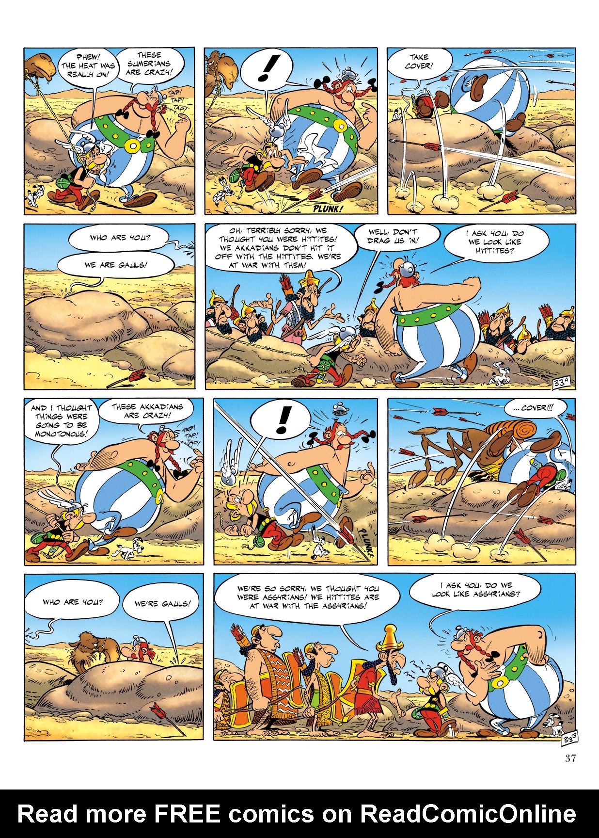 Read online Asterix comic -  Issue #26 - 38