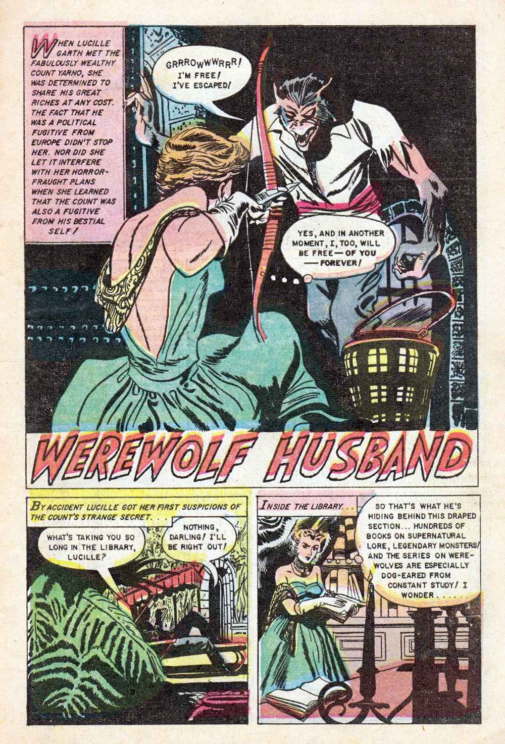 Read online Baffling Mysteries comic -  Issue #23 - 3