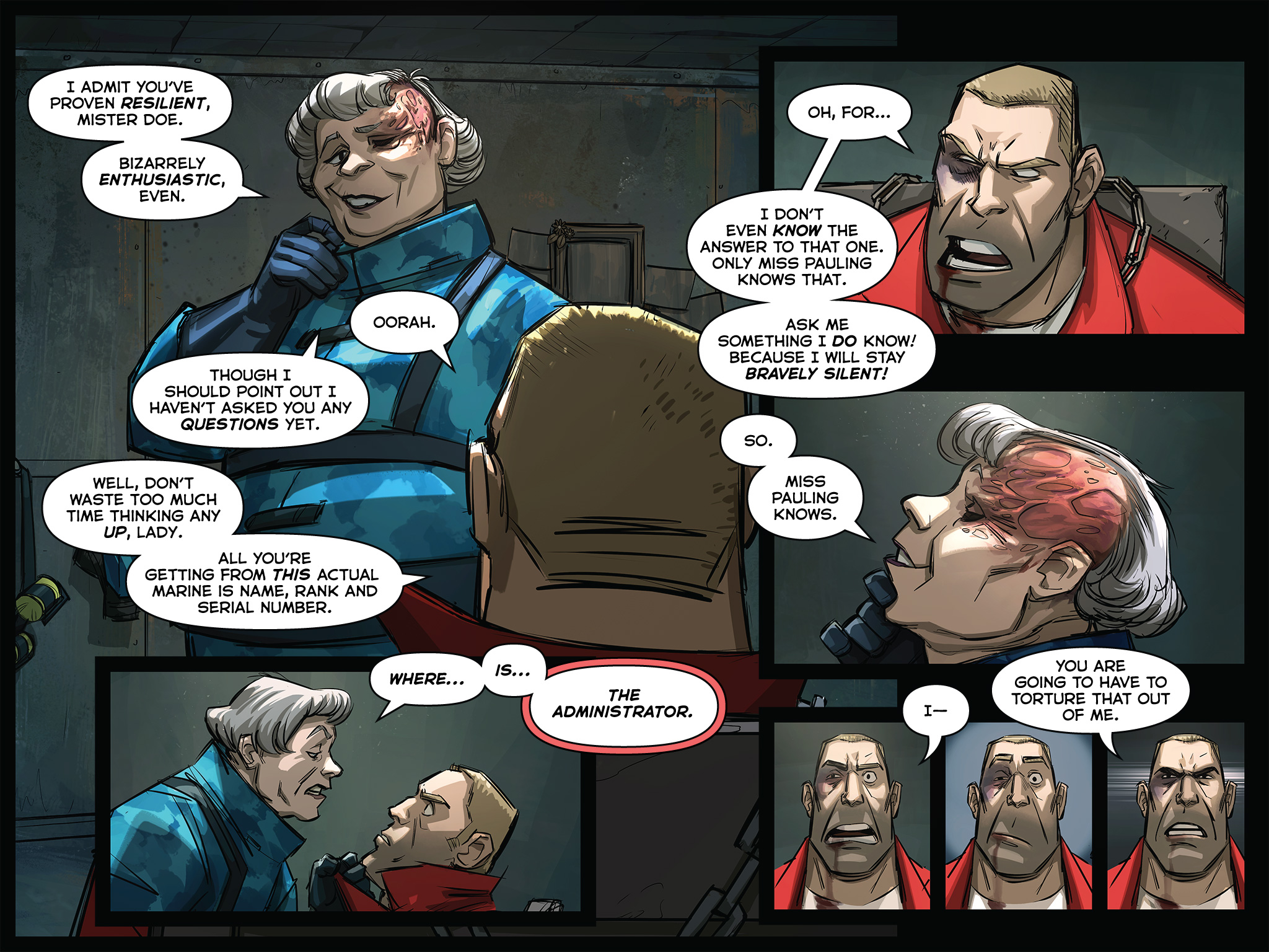 Read online Team Fortress 2 comic -  Issue #5 - 11