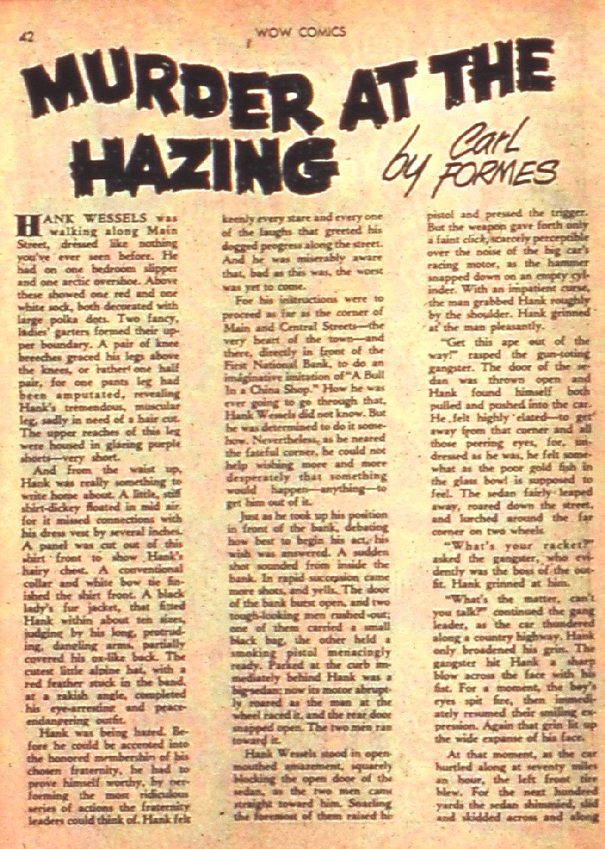 Read online Wow Comics comic -  Issue #6 - 42