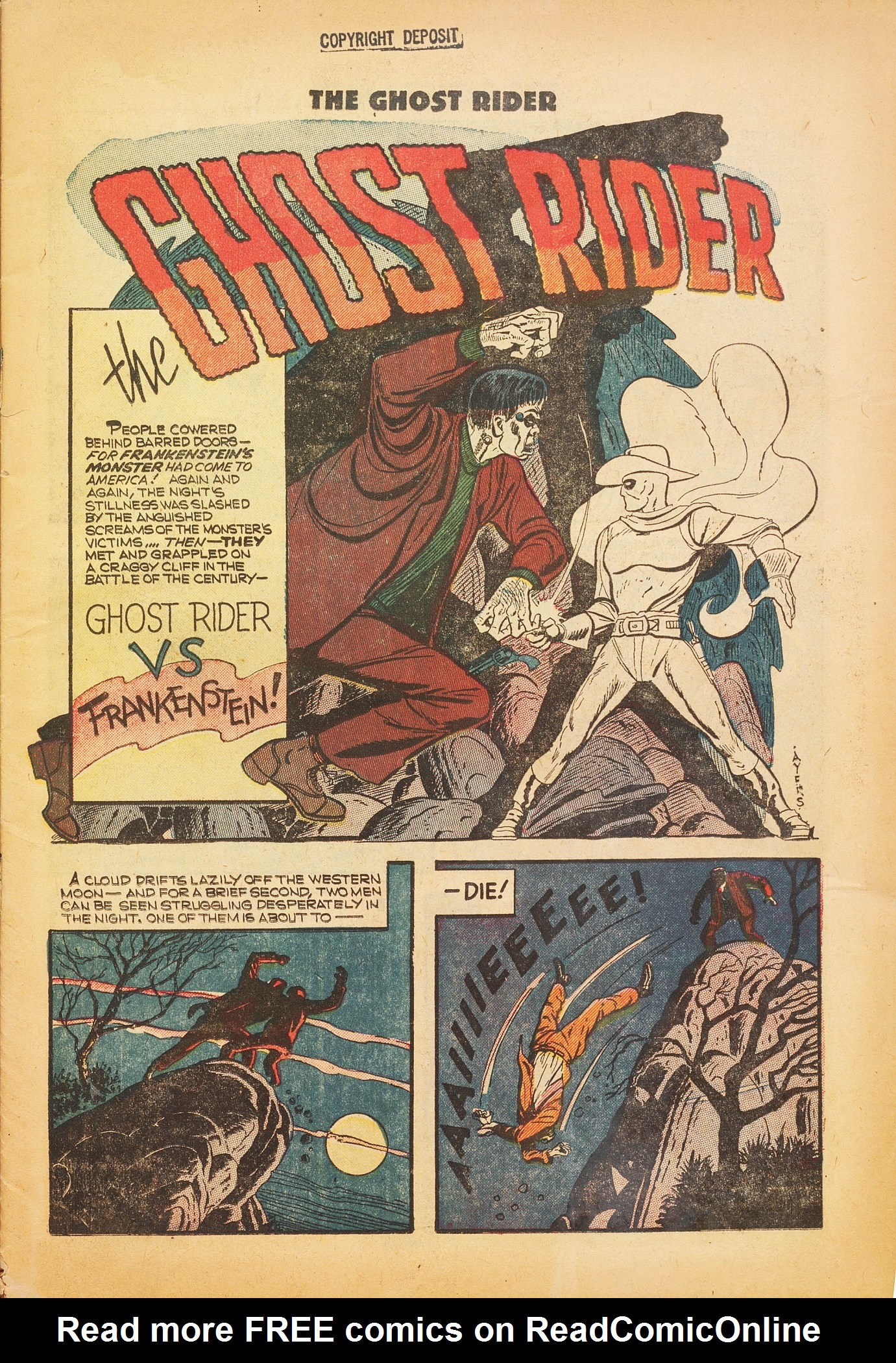 Read online The Ghost Rider (1950) comic -  Issue #10 - 3