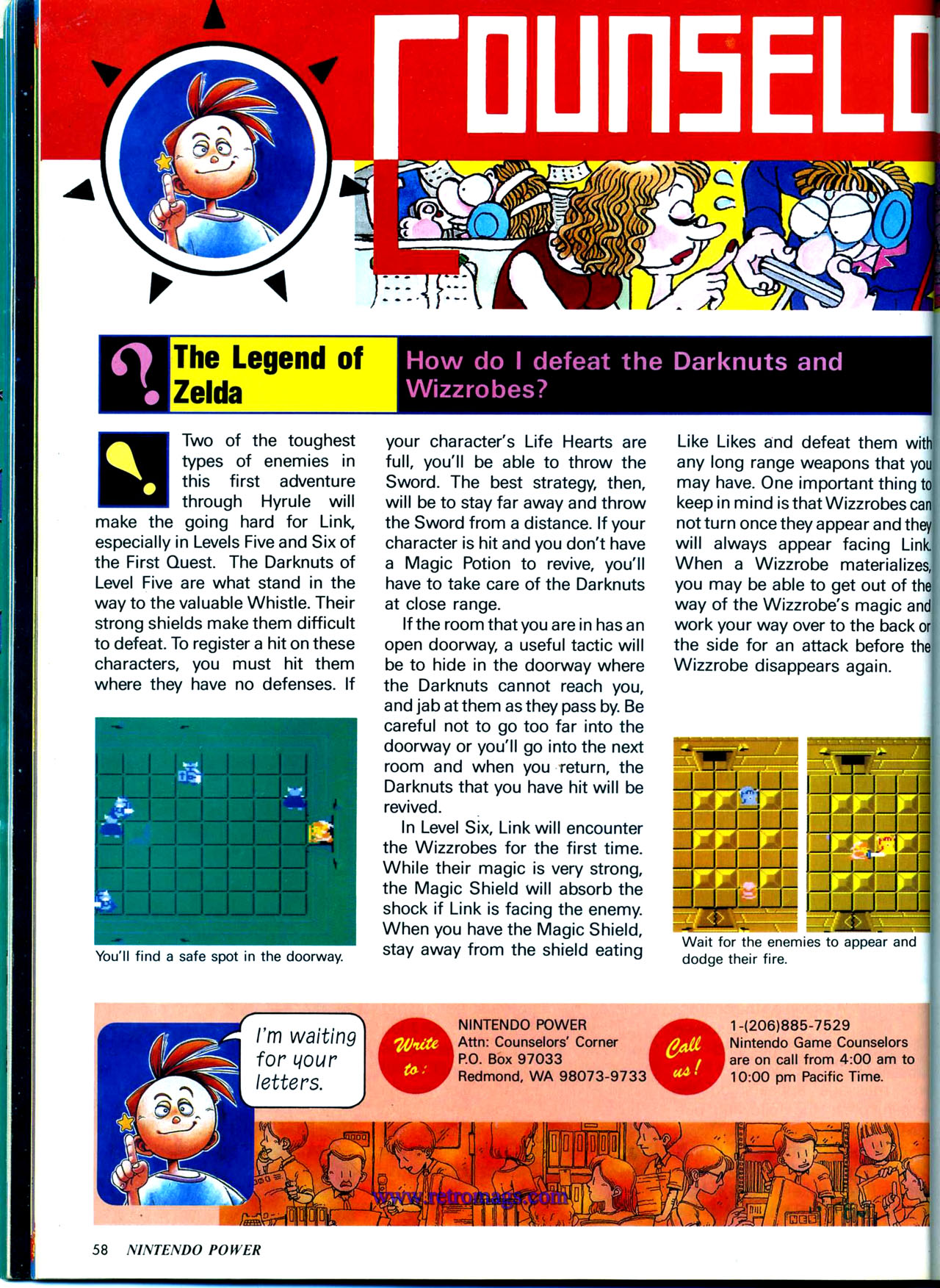 Read online Nintendo Power comic -  Issue #6 - 61