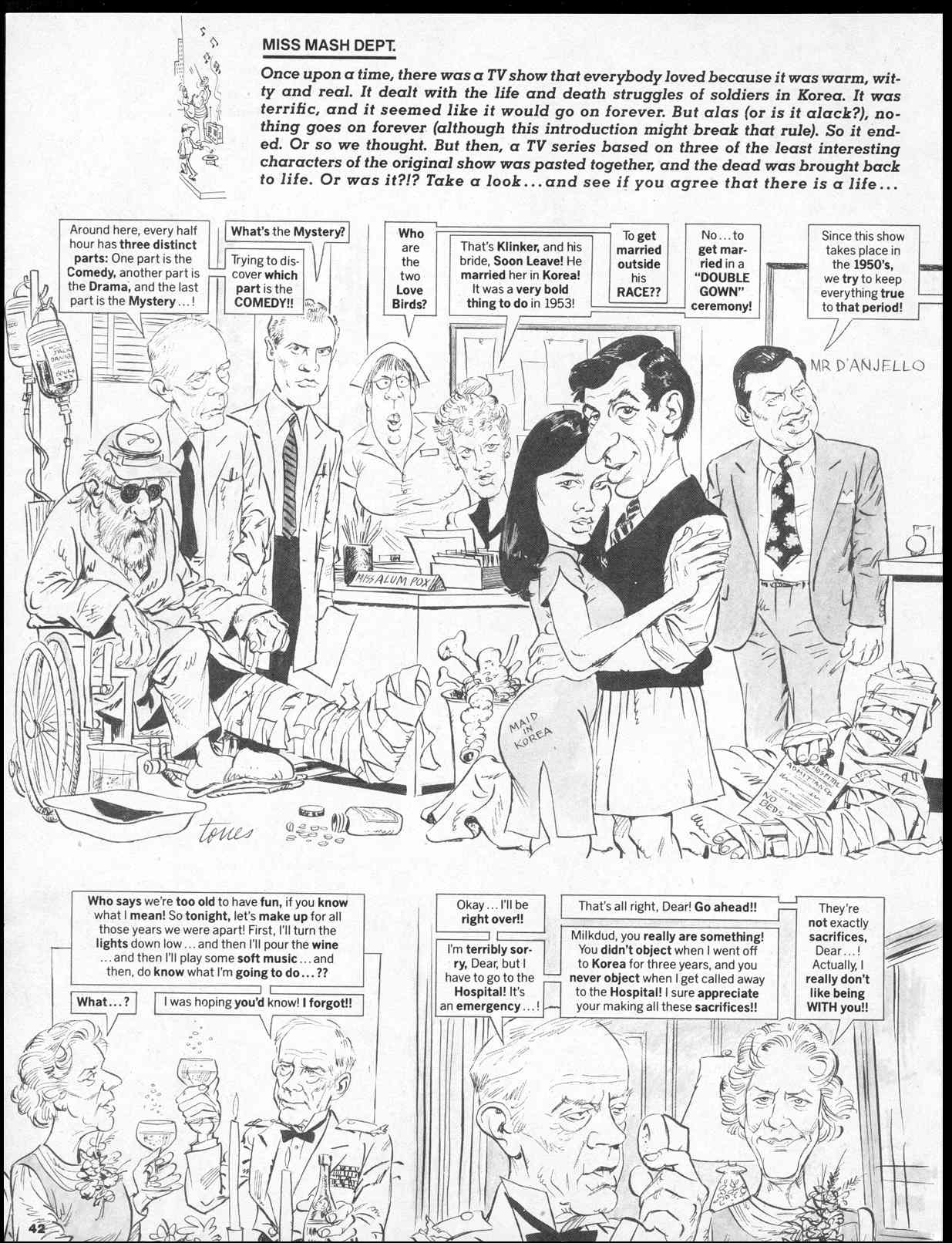 Read online MAD comic -  Issue #247 - 44