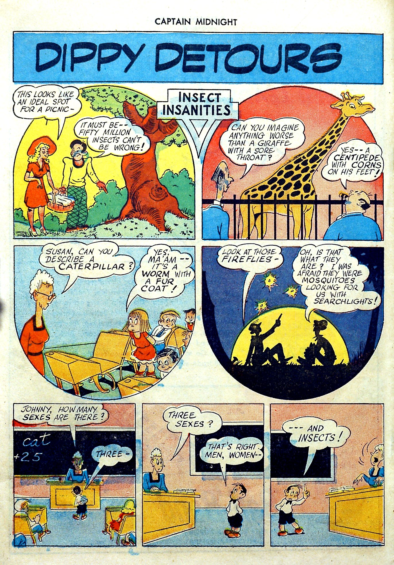 Read online Captain Midnight (1942) comic -  Issue #56 - 20