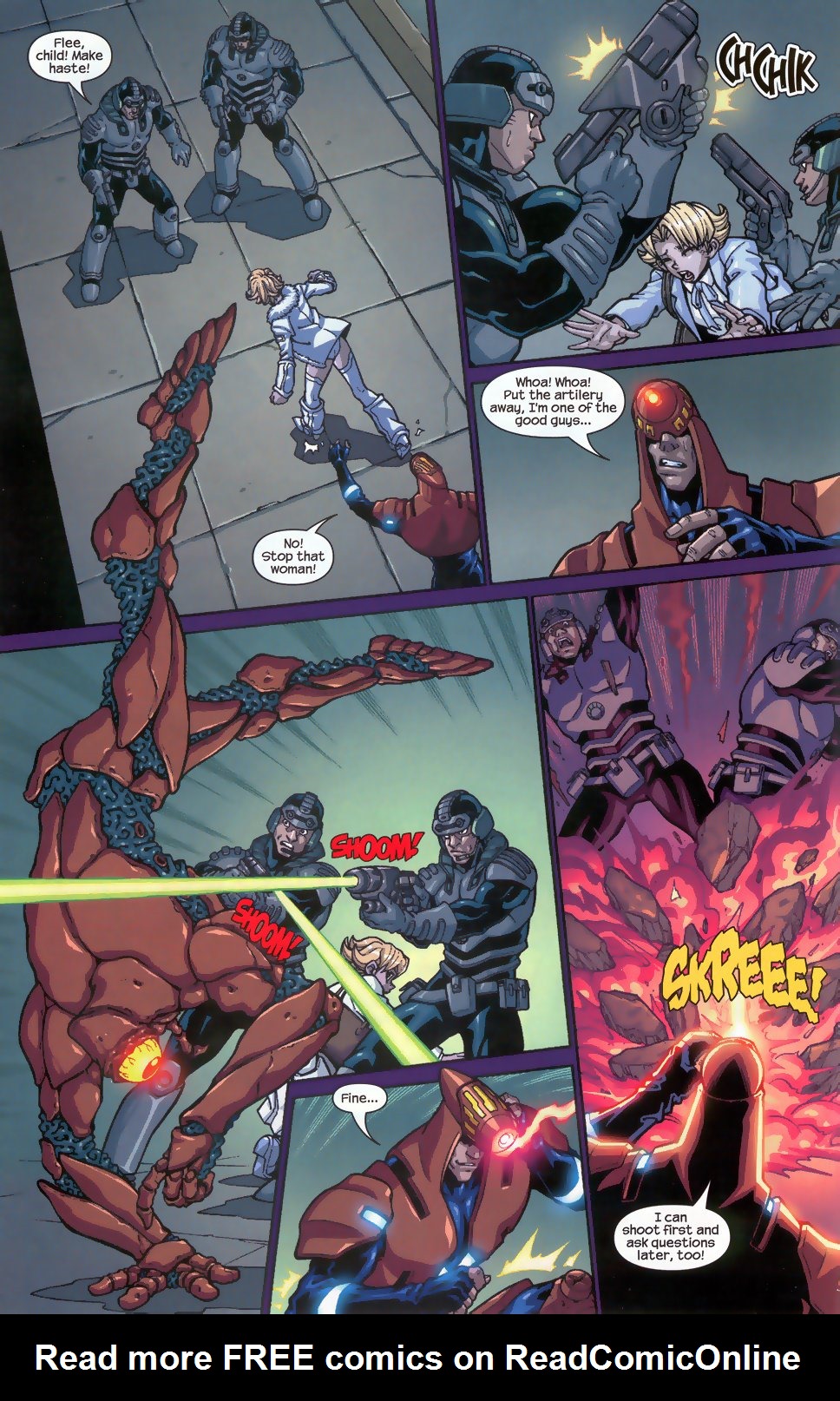Read online X-Men: Ronin comic -  Issue #3 - 6