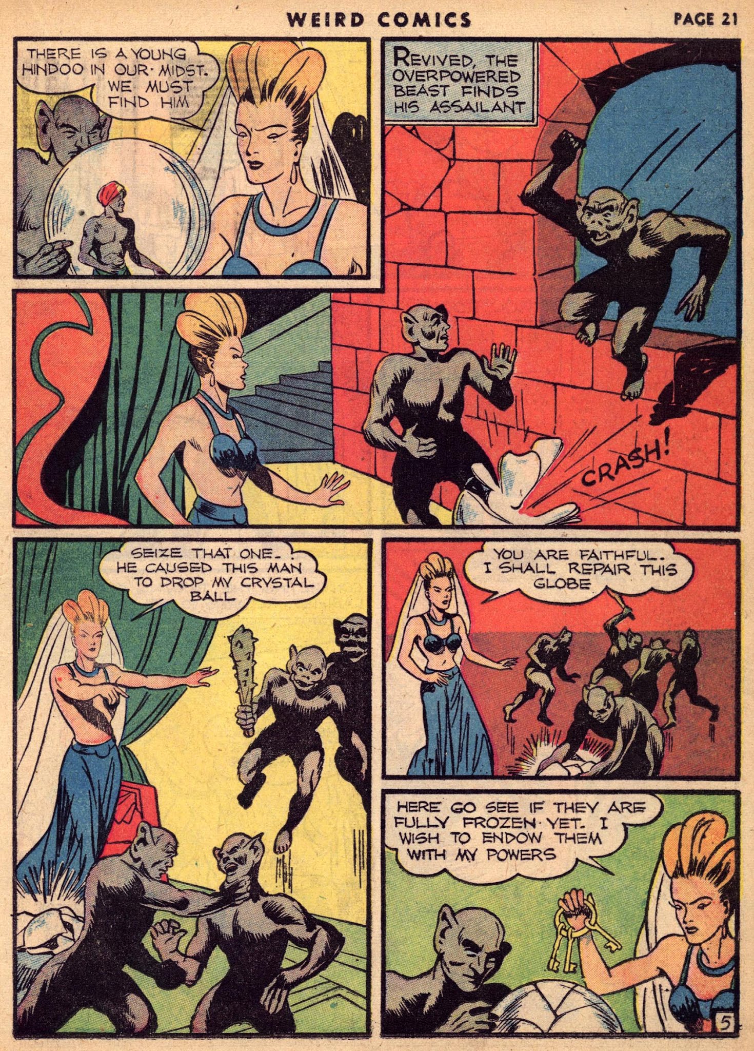 Read online Weird Comics comic -  Issue #5 - 23