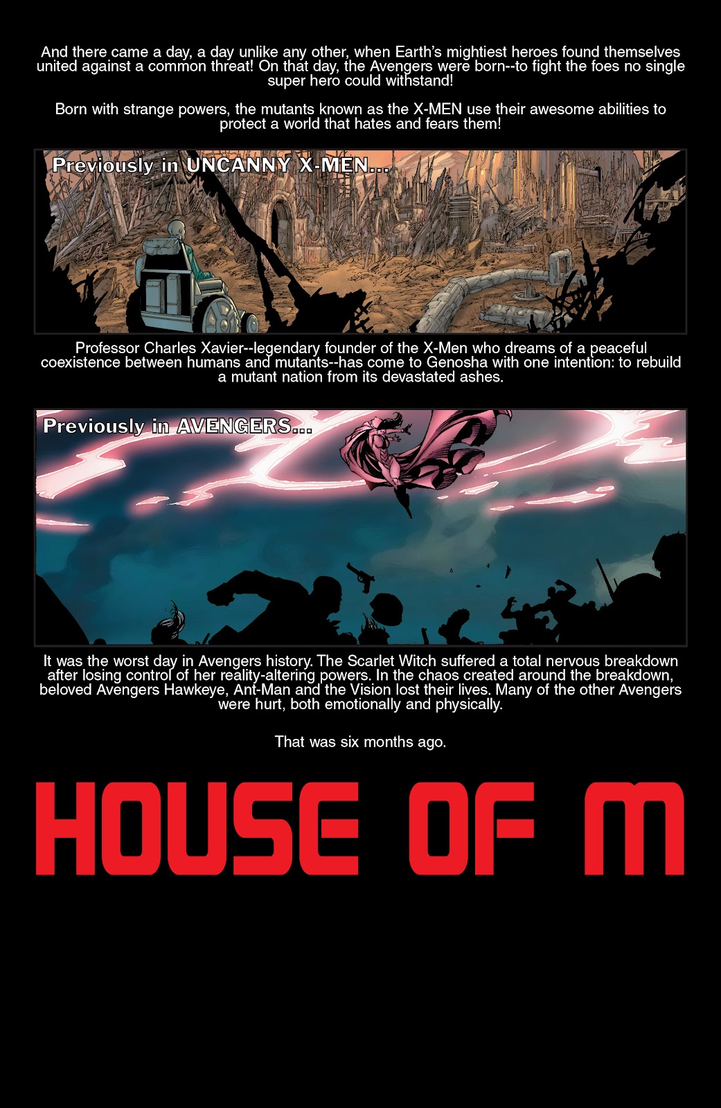 House Of M Omnibus issue TPB (Part 1) - Page 10