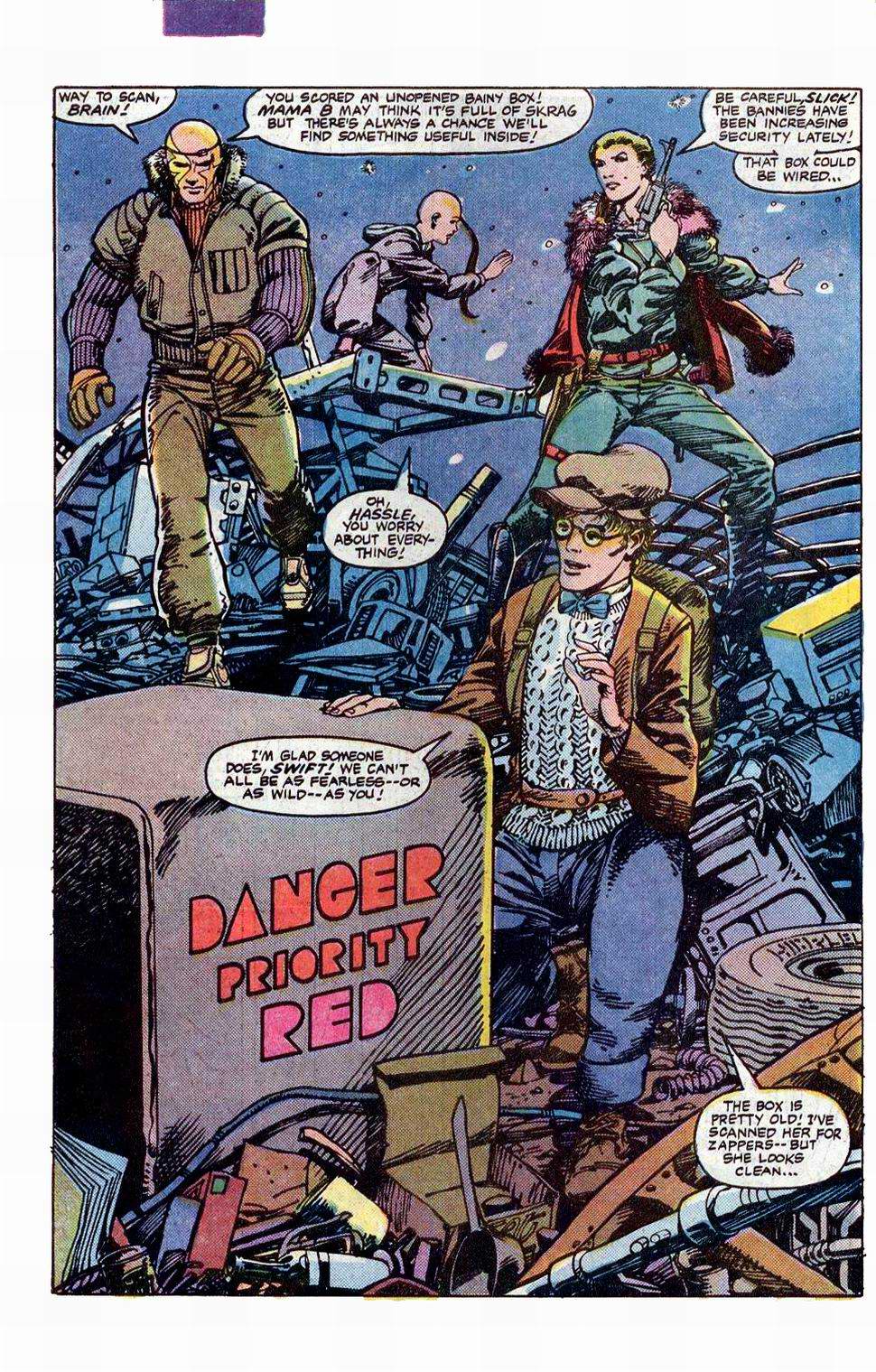 Read online Machine Man (1984) comic -  Issue #1 - 5