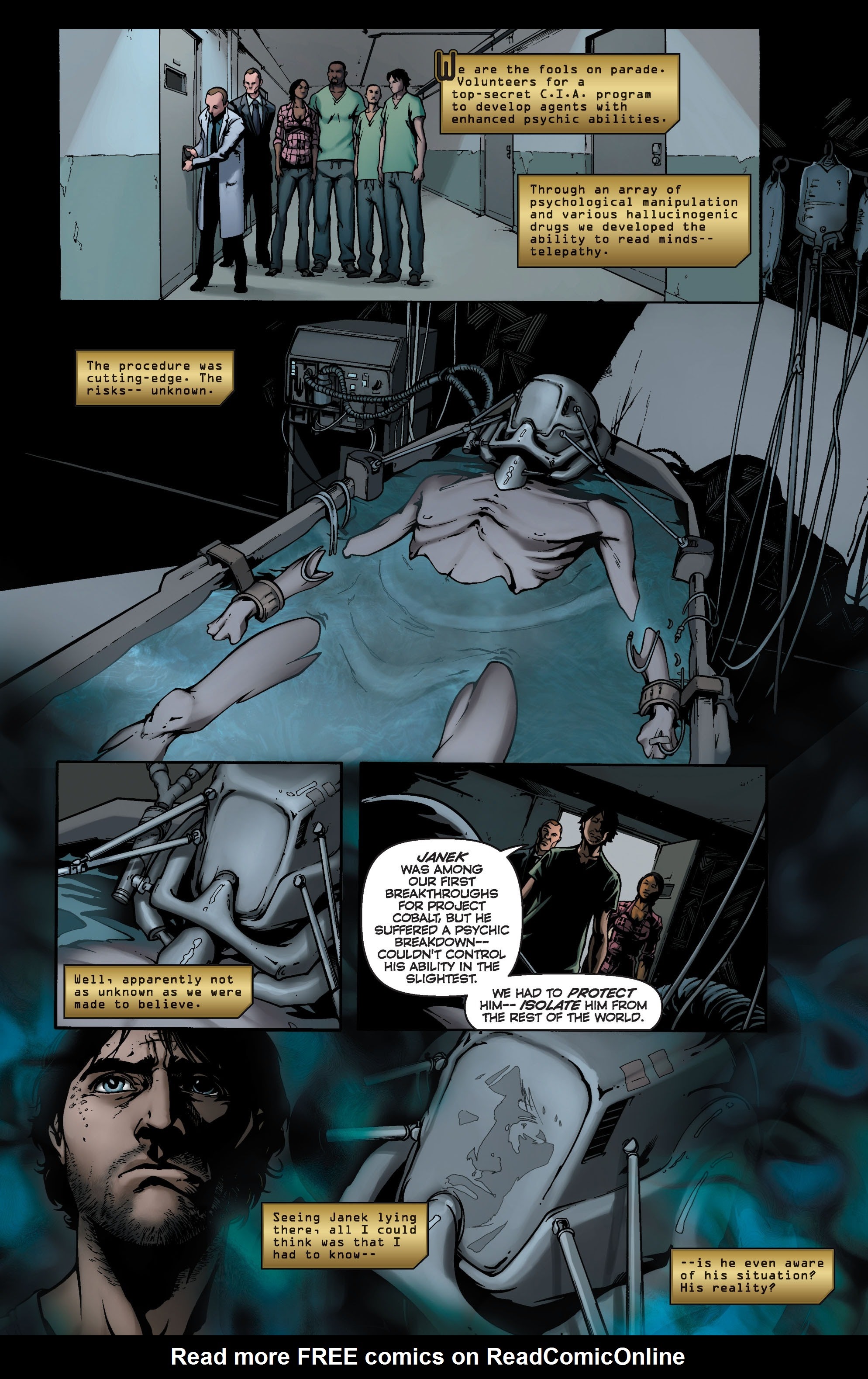 Read online Mindfield comic -  Issue #5 - 4