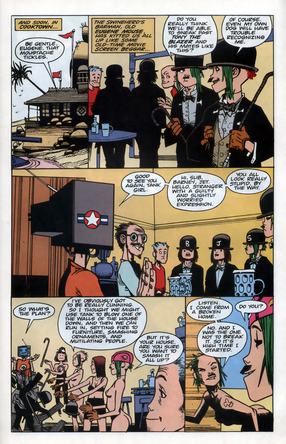 Read online Tank Girl: The Odyssey comic -  Issue #4 - 18