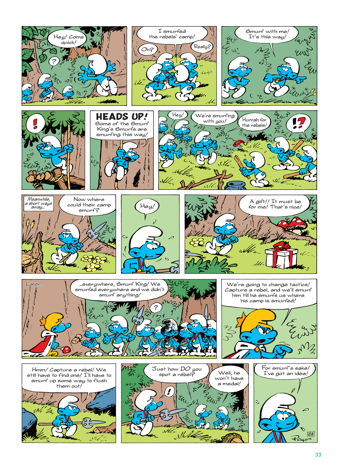 Read online The Smurfs comic -  Issue #3 - 33