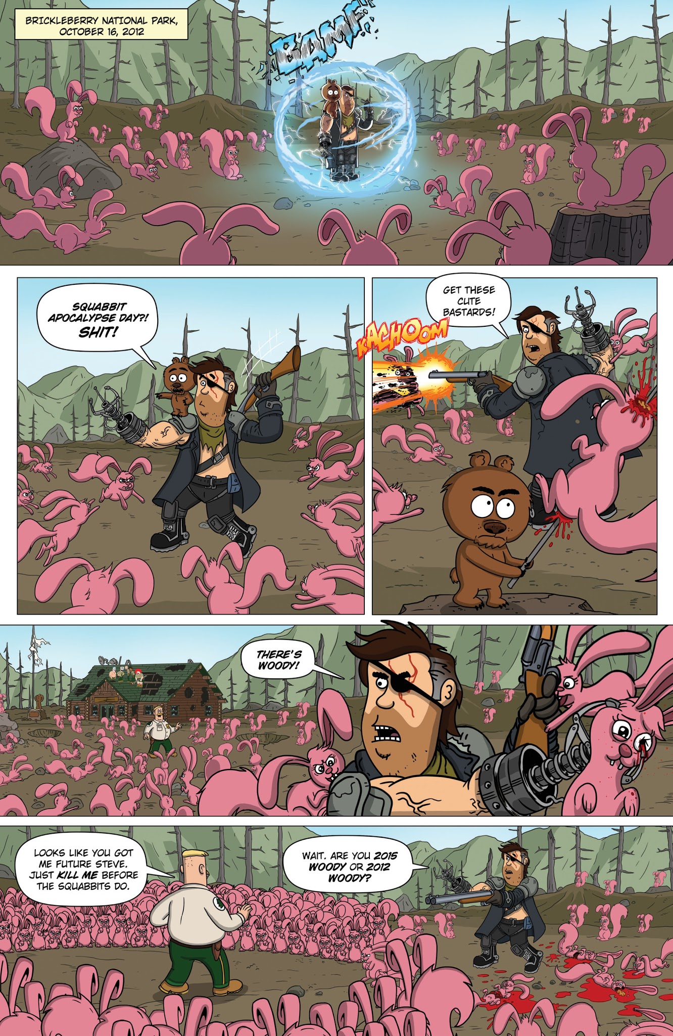 Read online Brickleberry comic -  Issue #3 - 5