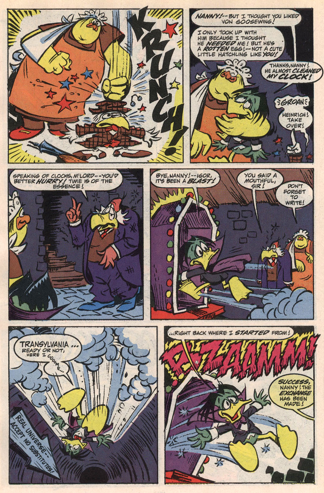 Read online Count Duckula comic -  Issue #15 - 18