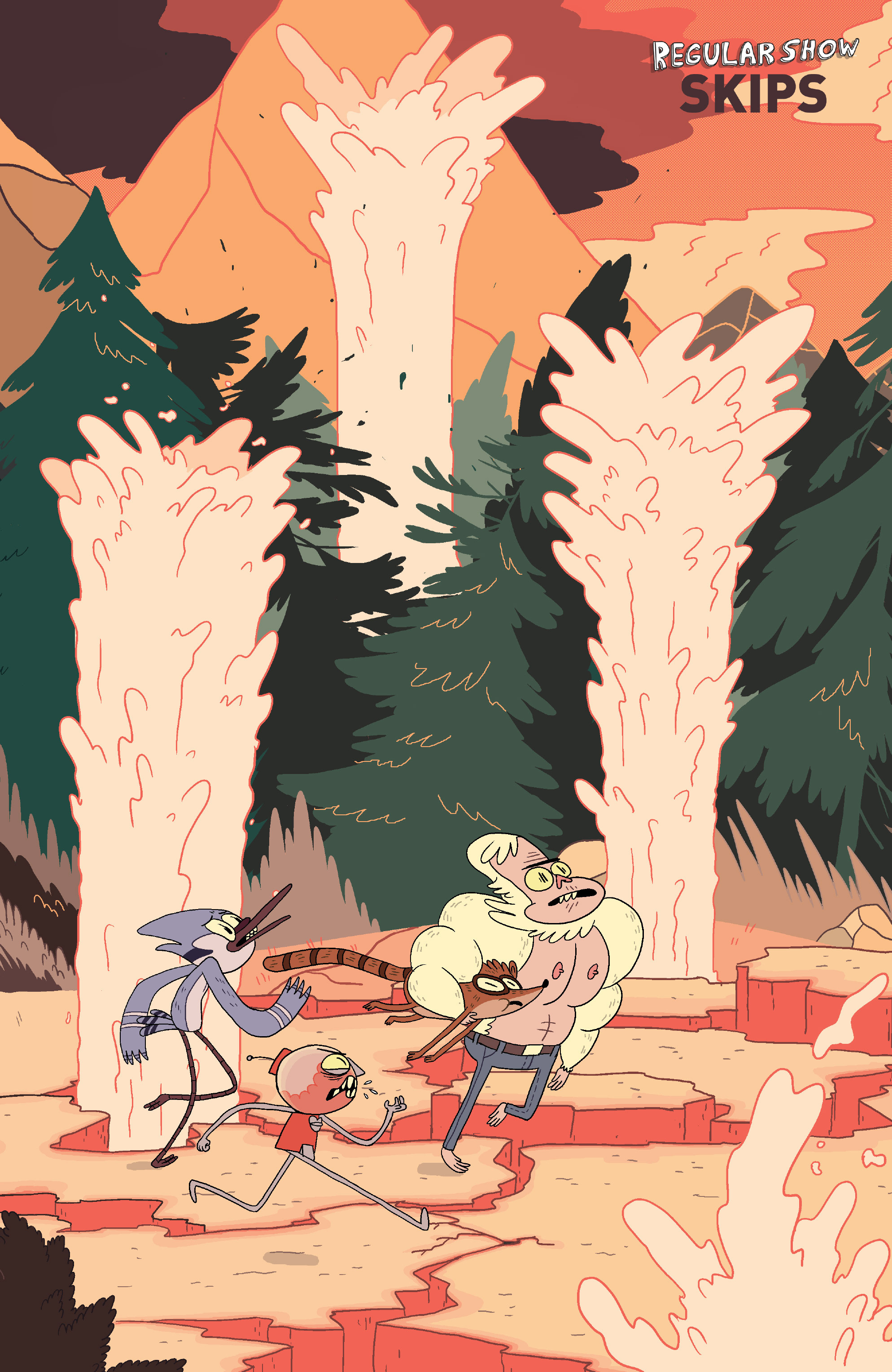 Read online Regular Show: Skips comic -  Issue #5 - 5