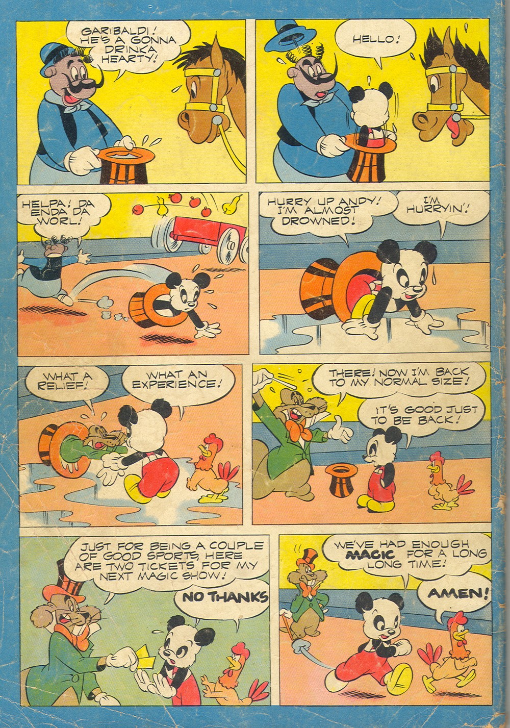 Read online Four Color Comics comic -  Issue #54 - 52
