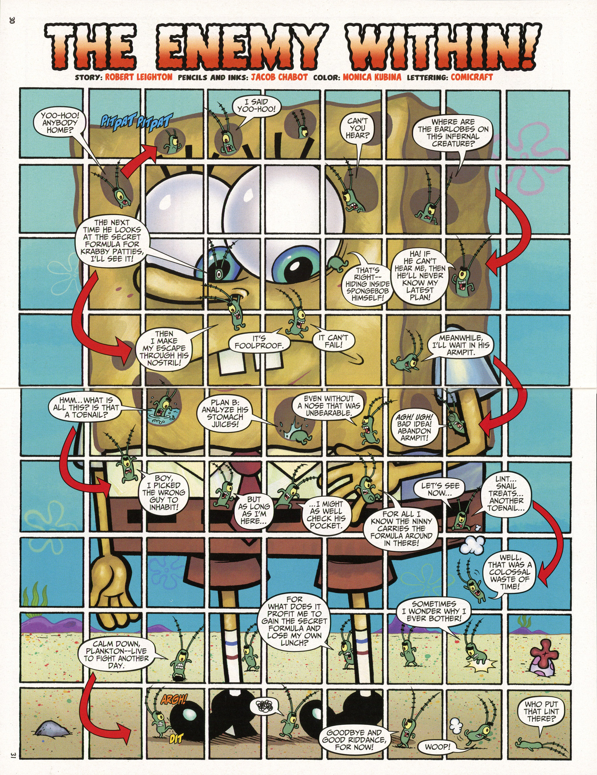 Read online SpongeBob Comics comic -  Issue #14 - 31