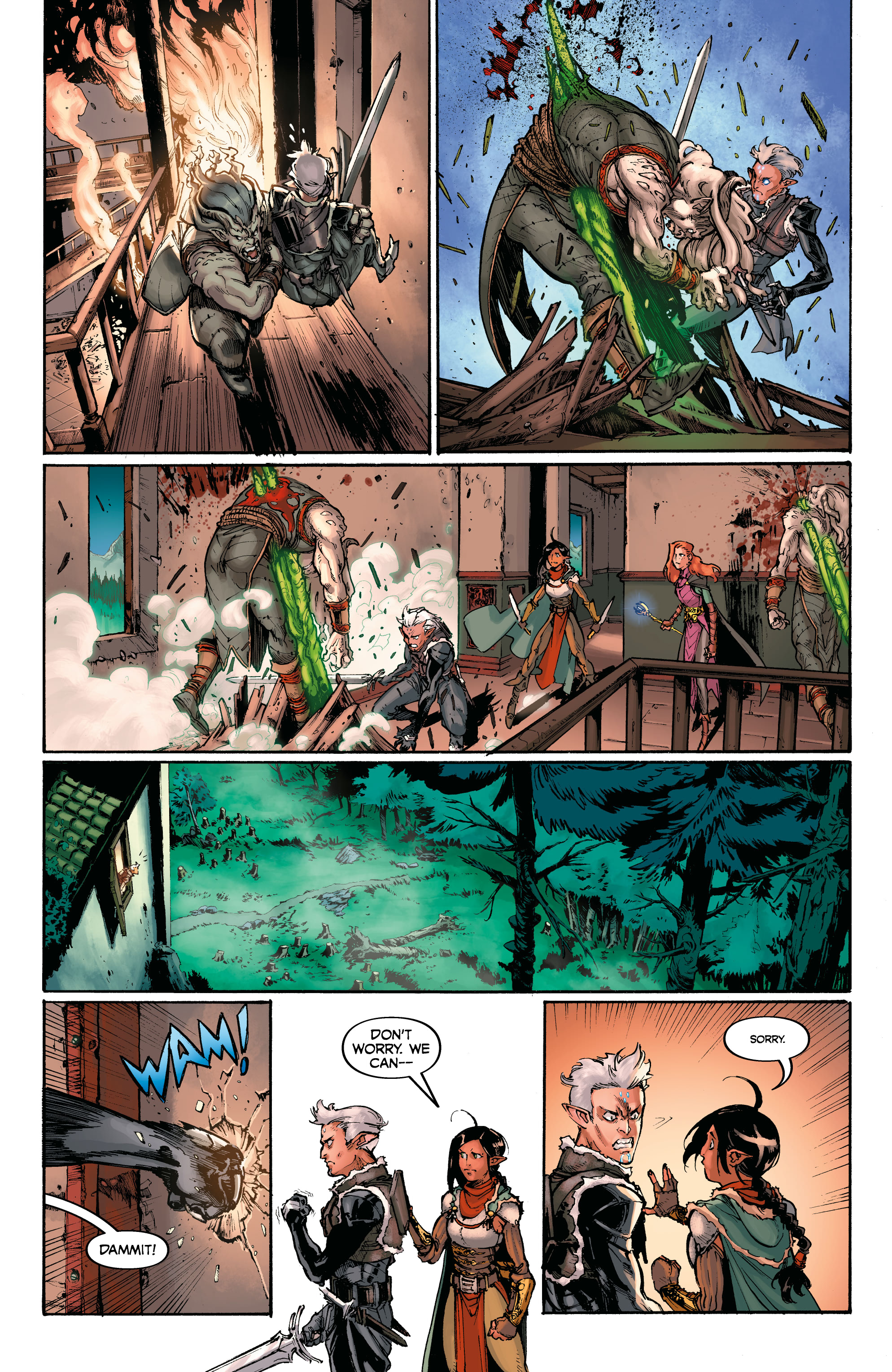 Read online Dragon Age: Blue Wraith comic -  Issue #3 - 5
