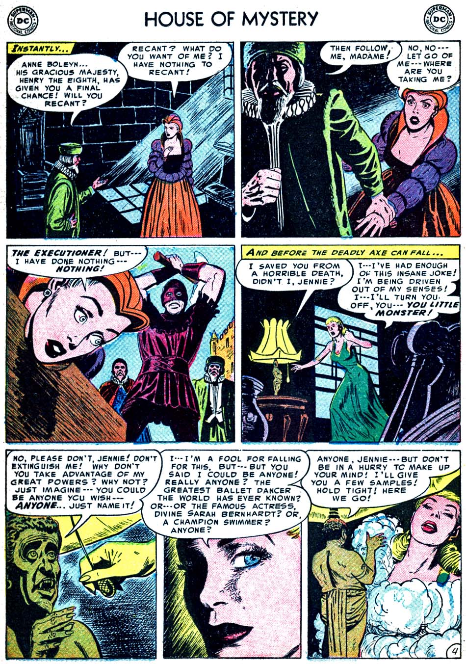 Read online House of Mystery (1951) comic -  Issue #20 - 22