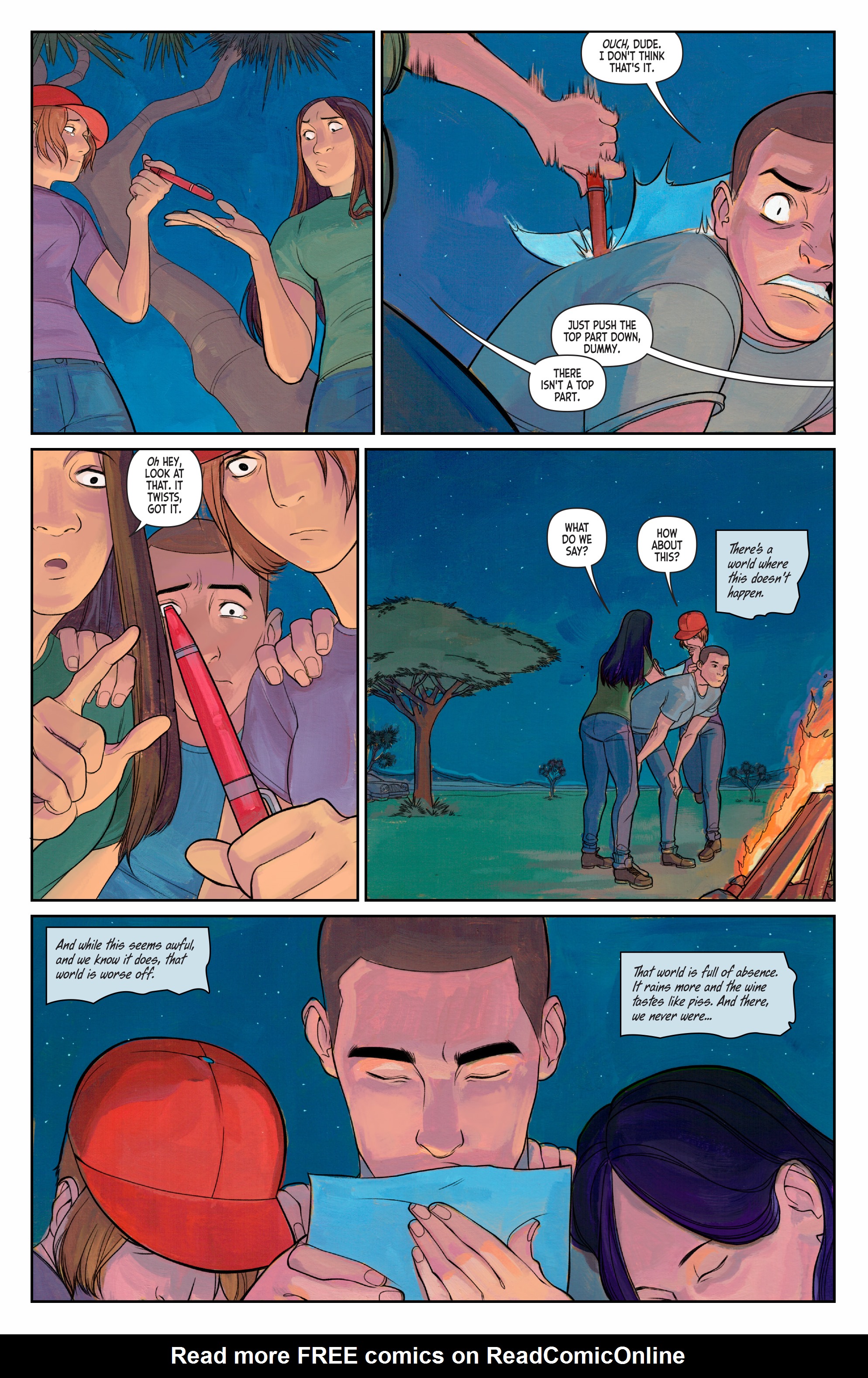 Read online At the End of Your Tether comic -  Issue #1 - 5