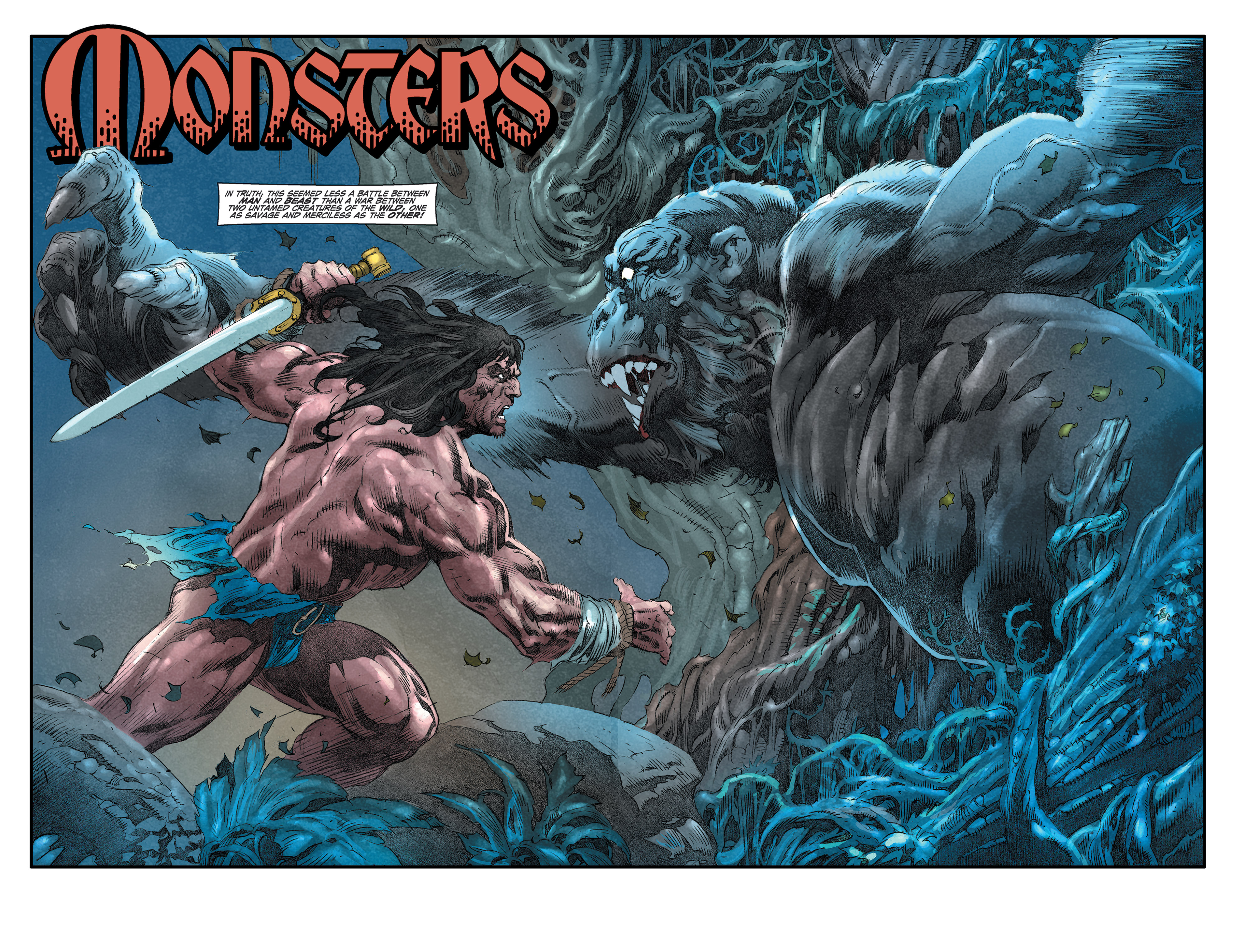 Read online Conan Chronicles Epic Collection comic -  Issue # TPB The Battle of Shamla Pass (Part 4) - 92