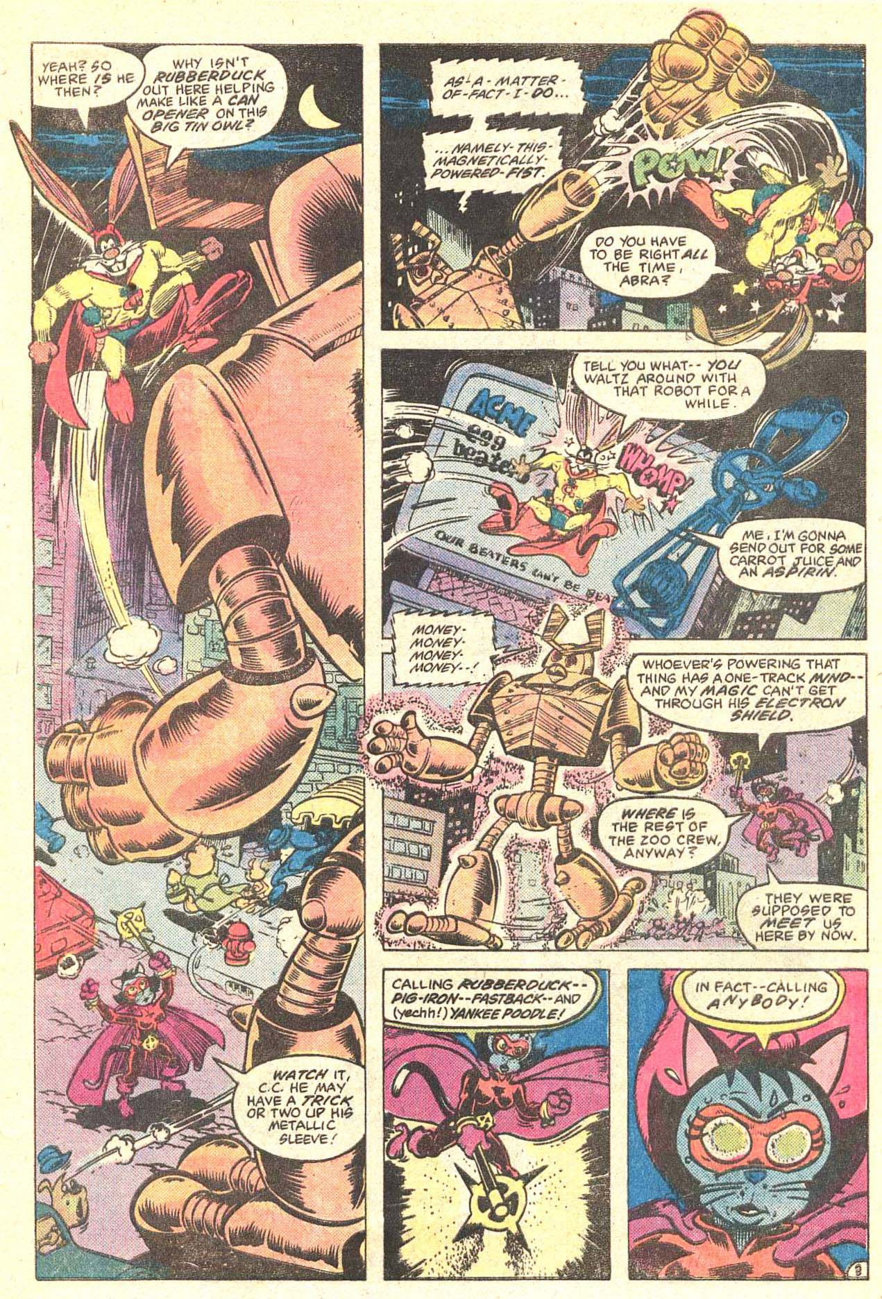 Read online Captain Carrot and His Amazing Zoo Crew! comic -  Issue #5 - 4