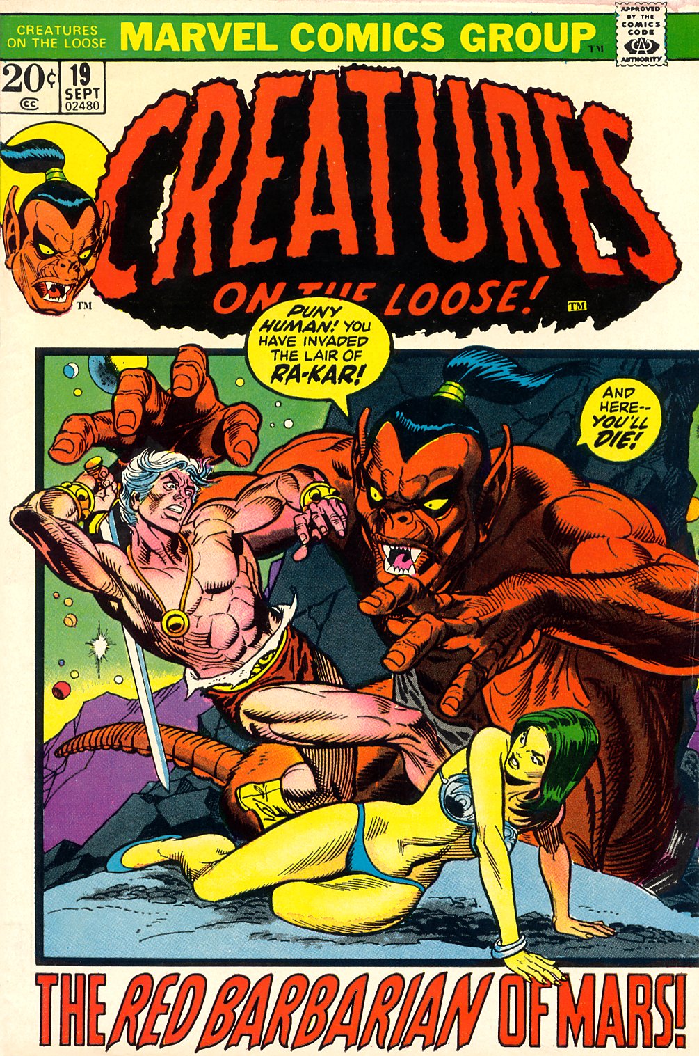 Read online Creatures on the Loose comic -  Issue #19 - 1